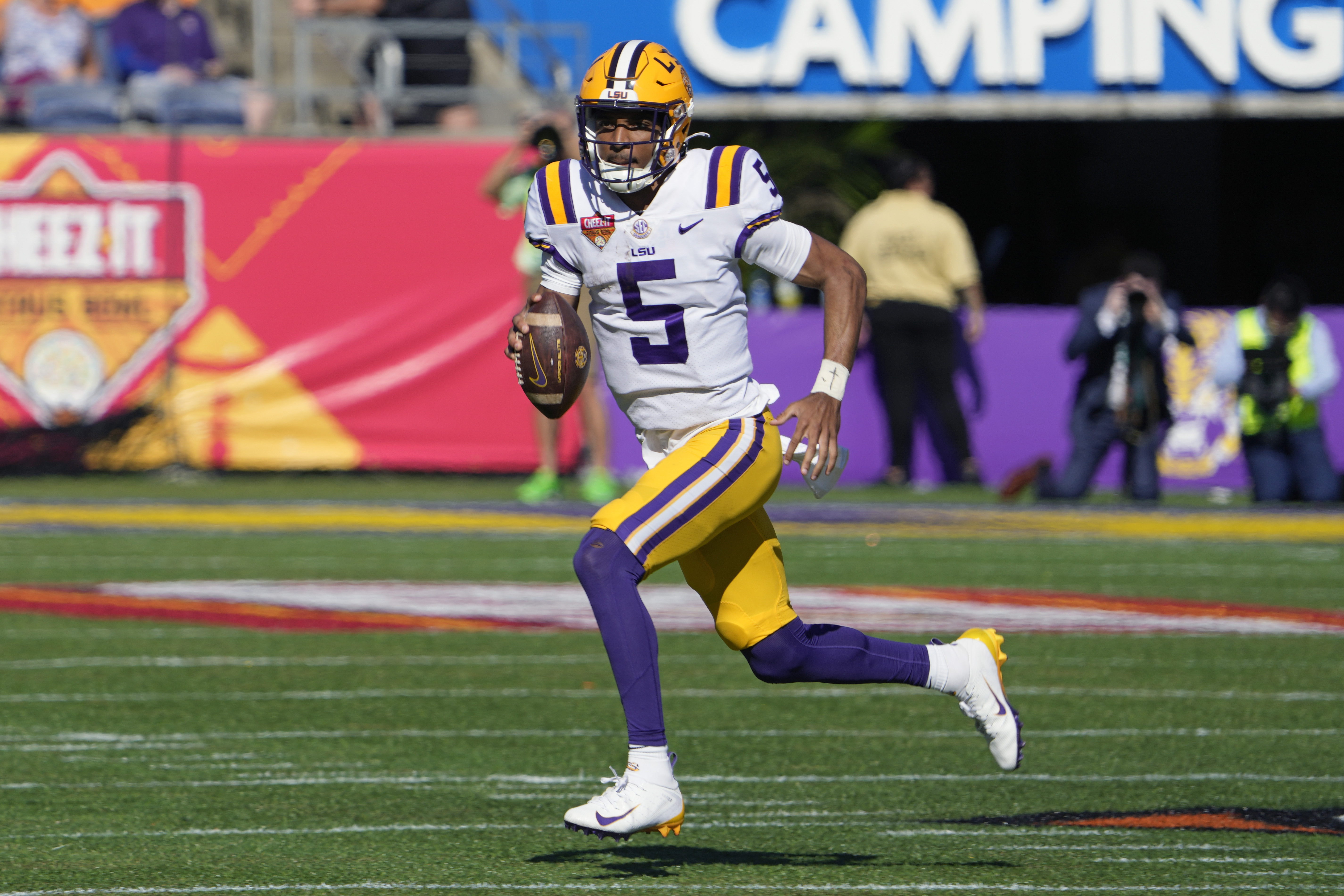 LSU Football makes an interesting choice for jersey No. 7 wearer