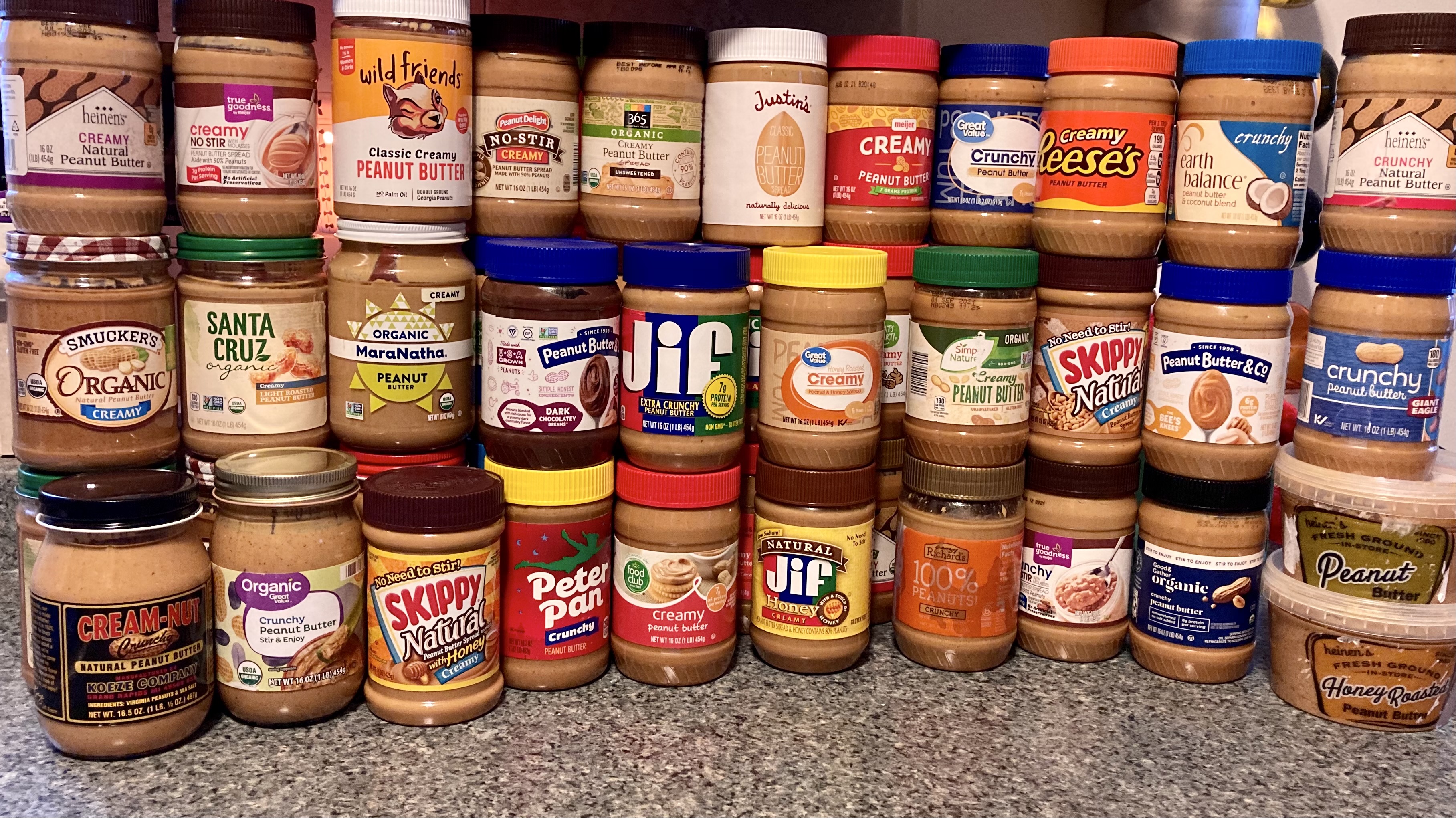 What's the best peanut butter? We ranked 77 jars in blind taste test for  National Peanut Butter Day 