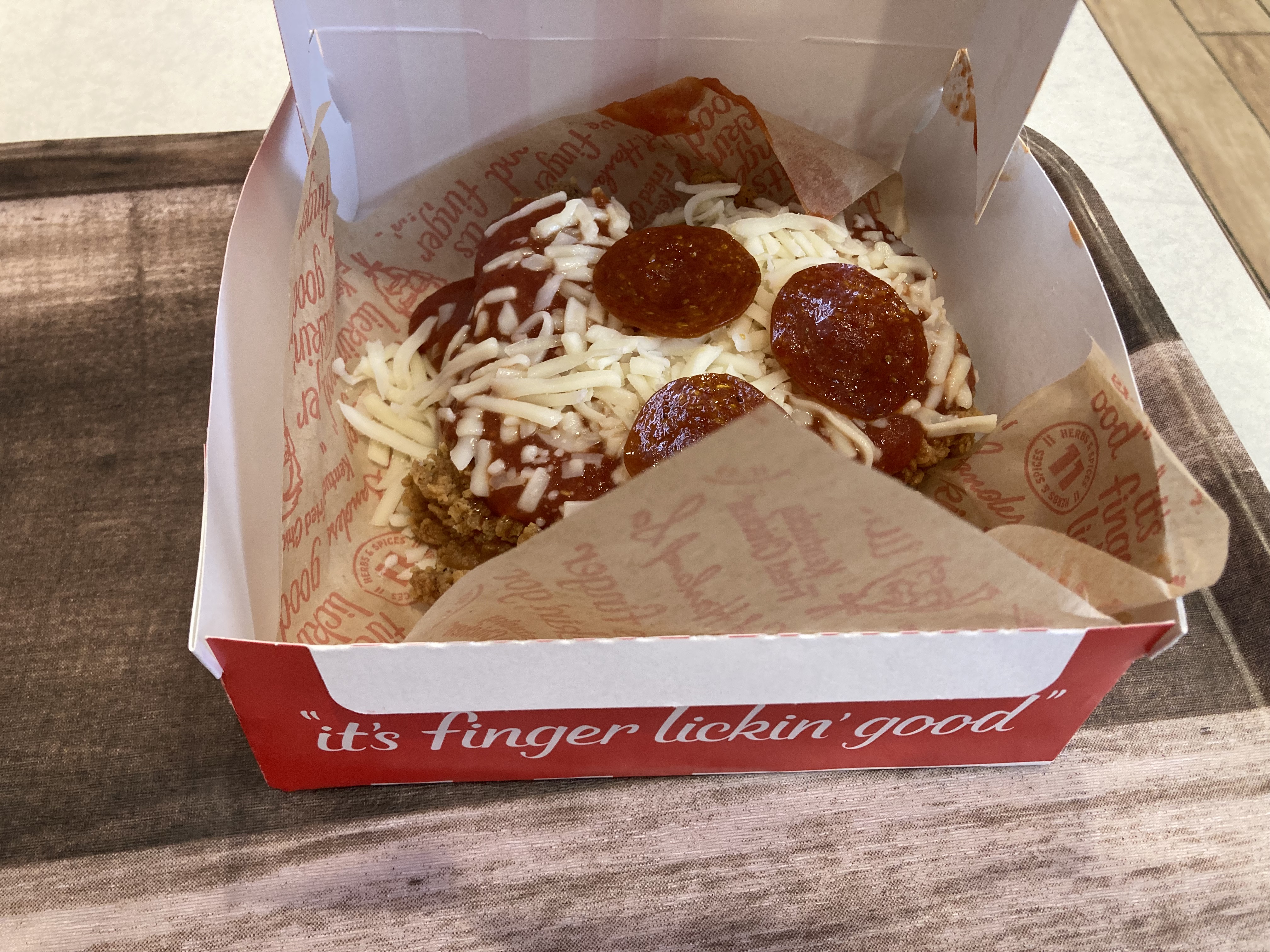 Kfc mozzarella outlet corn dog