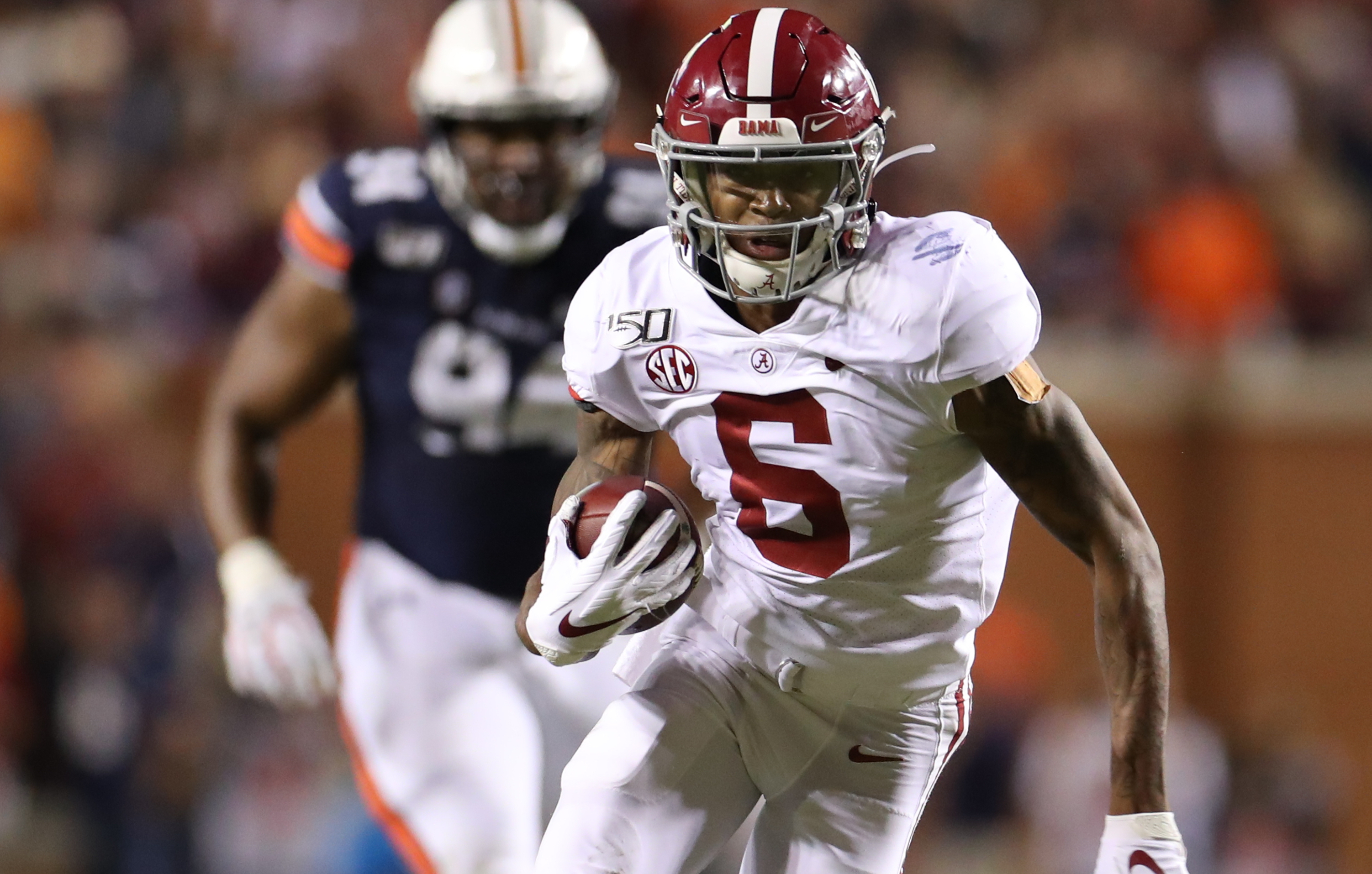 NFL Draft 2021: Eagles 1st-round pick DeVonta Smith rings 'The