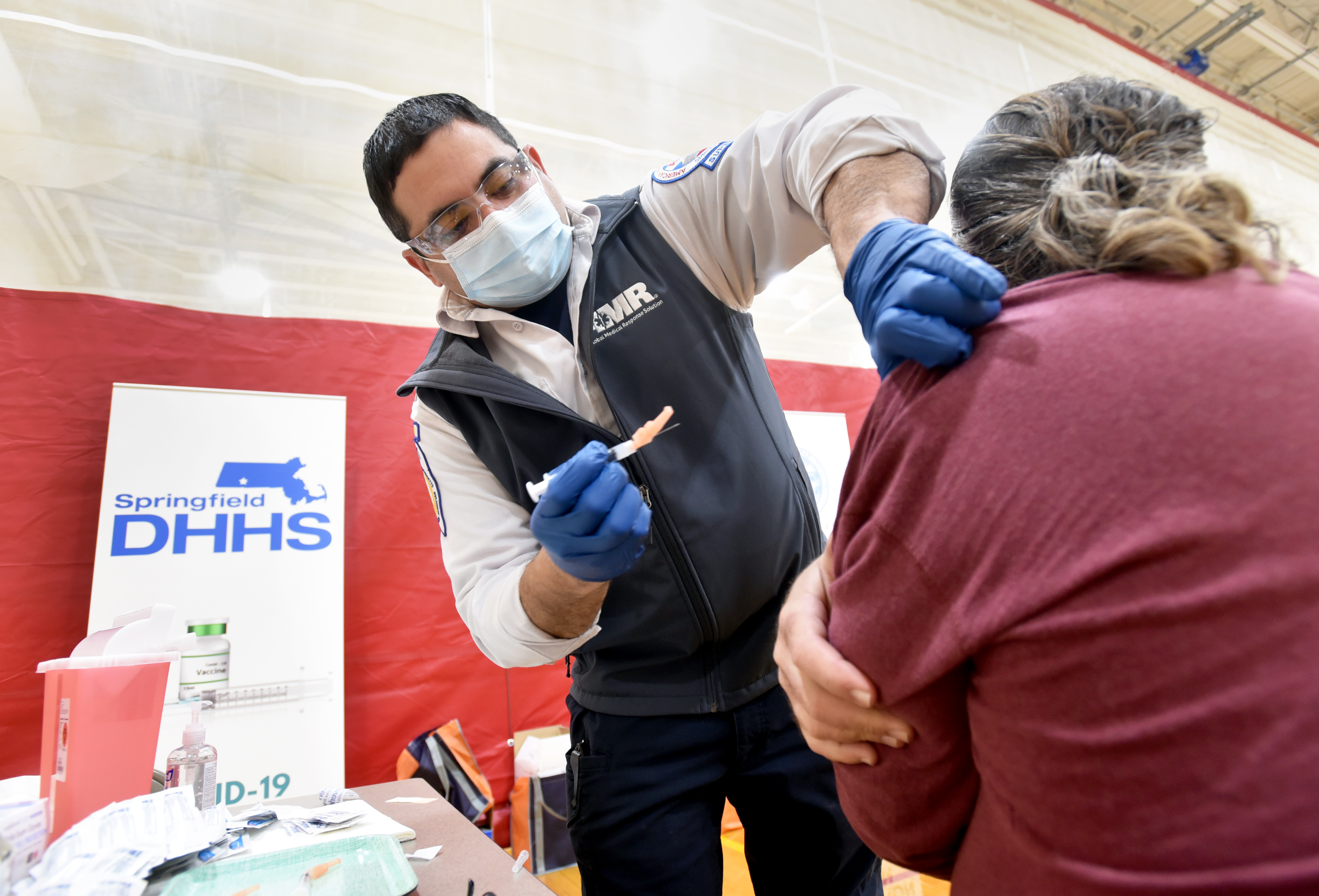 Springfield first responders get COVID vaccine - masslive.com
