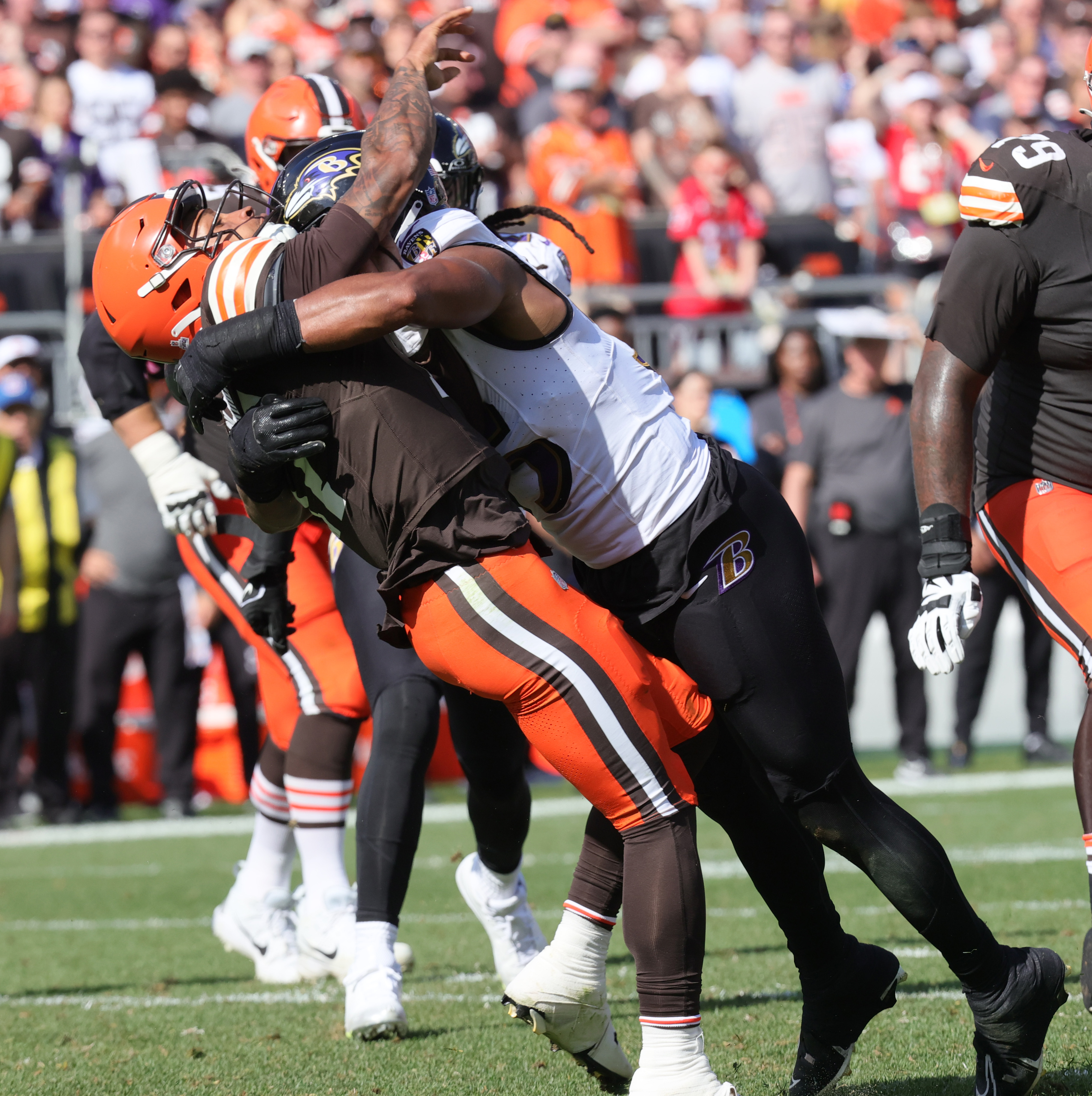 The minute Deshaun Watson was ruled out, this game was over': What they're  saying after Ravens blow out Browns 