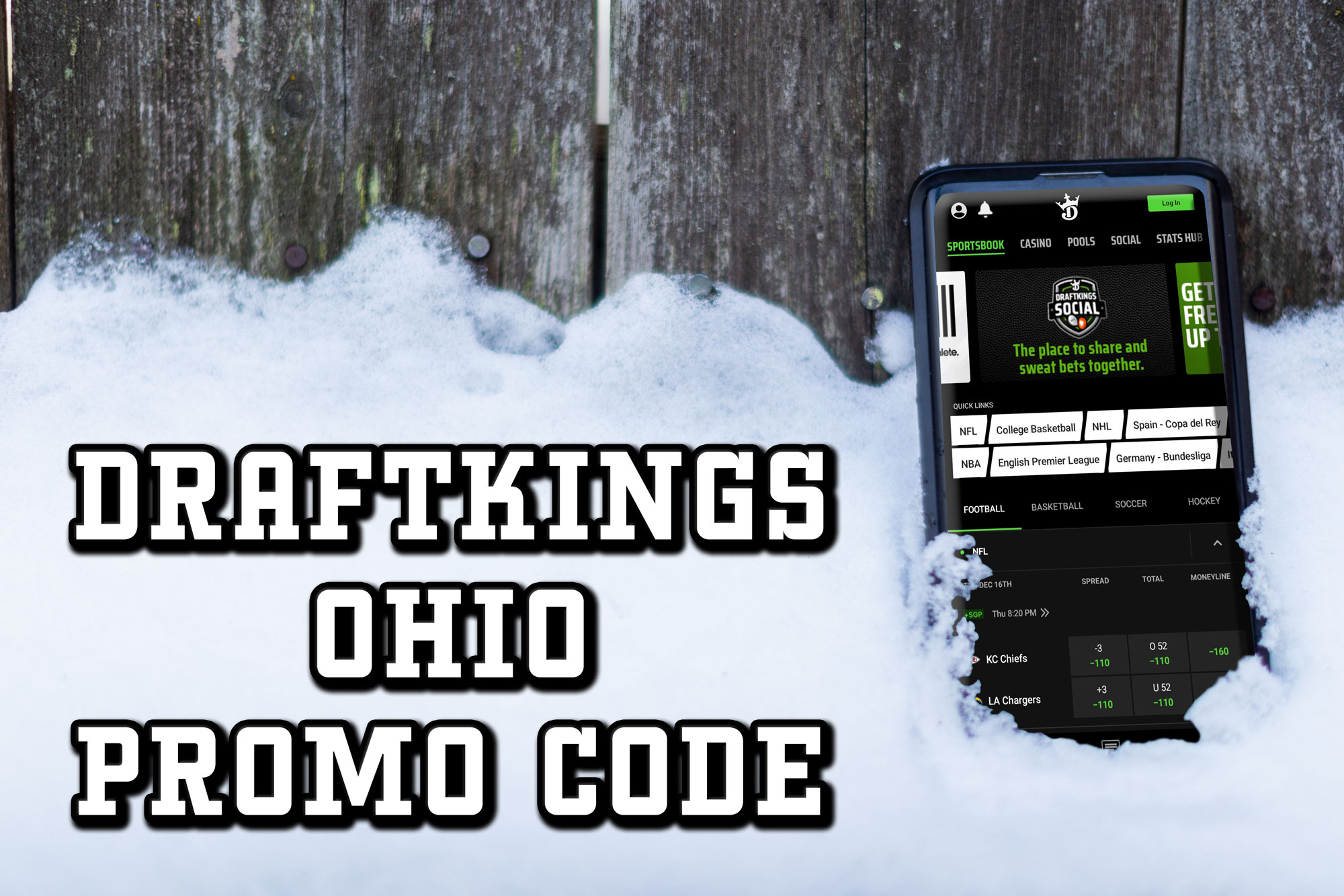 DraftKings Promo Code: Bet $5, Win $200 on Super Bowl LVII