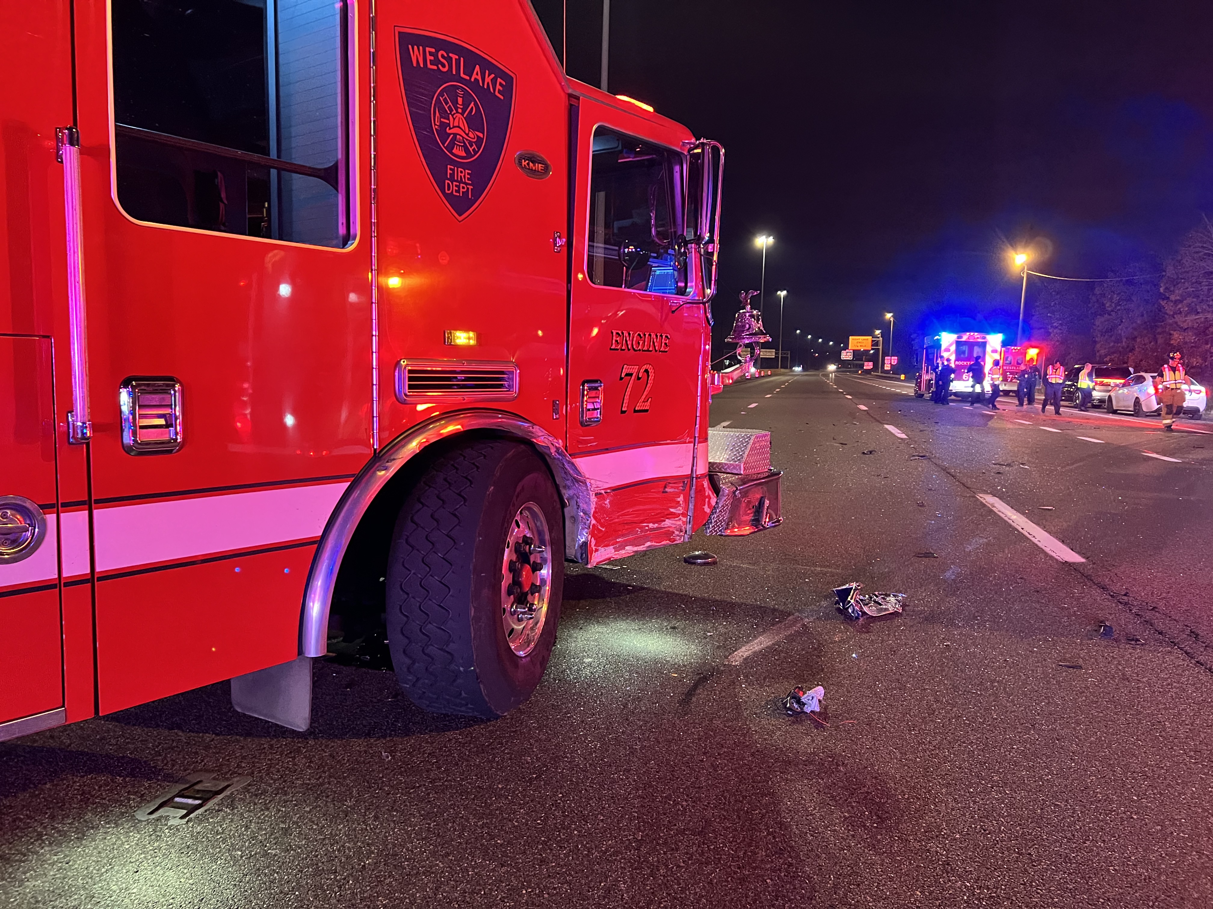 Driver charged with OVI after running into fire truck on I-90: Westlake Police Blotter