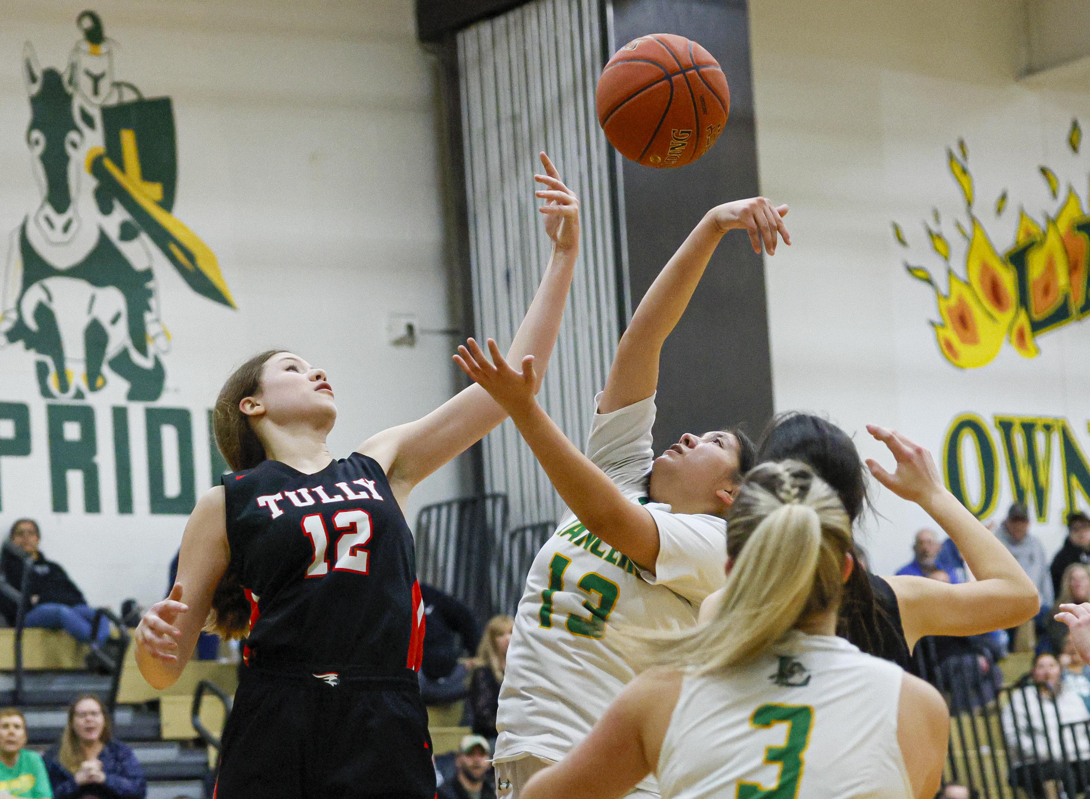 Lafayette girls basketball defeats Tully 49-40 in first Class C Section ...