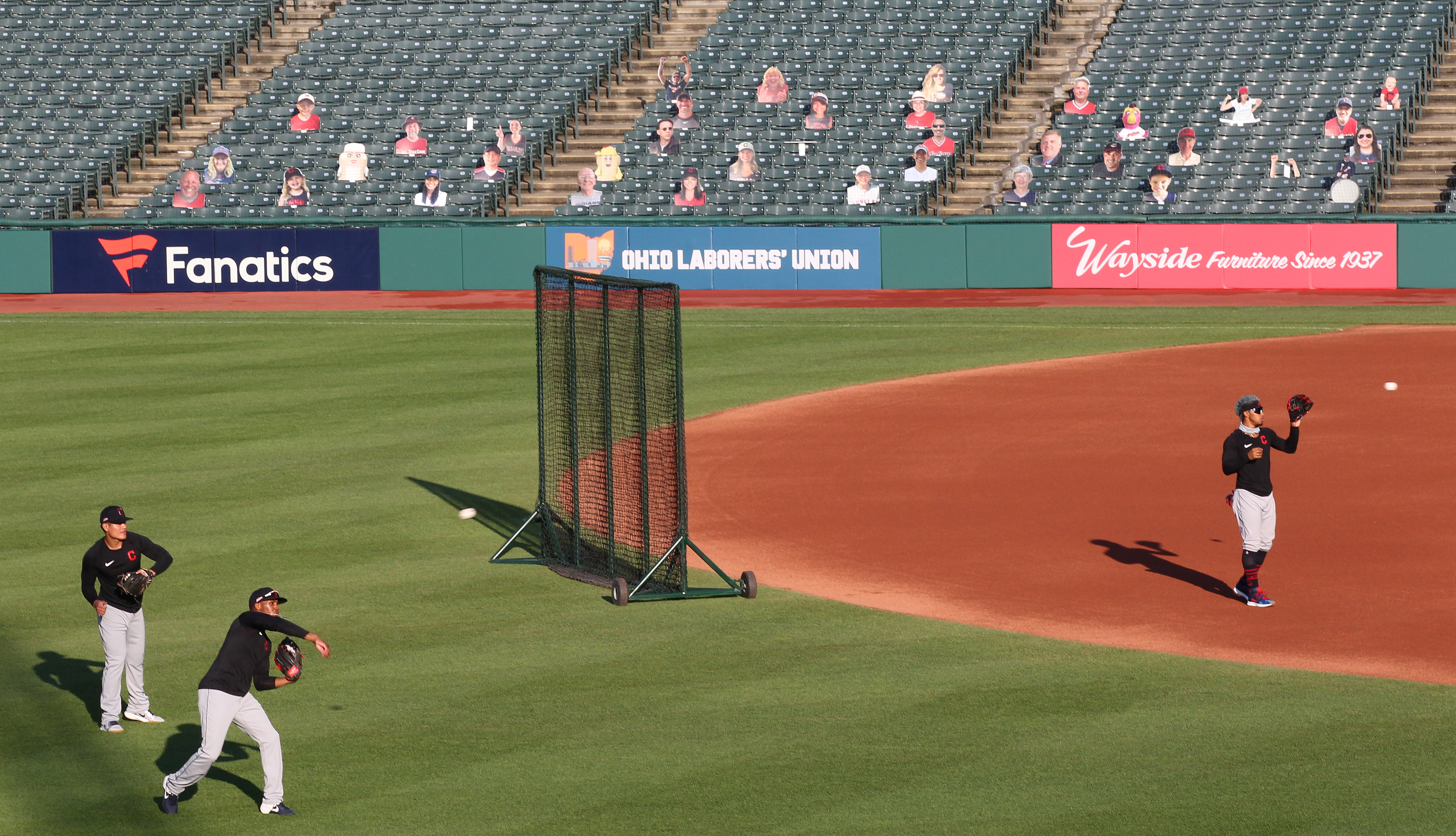 MLB Cardboard Cutout Fans