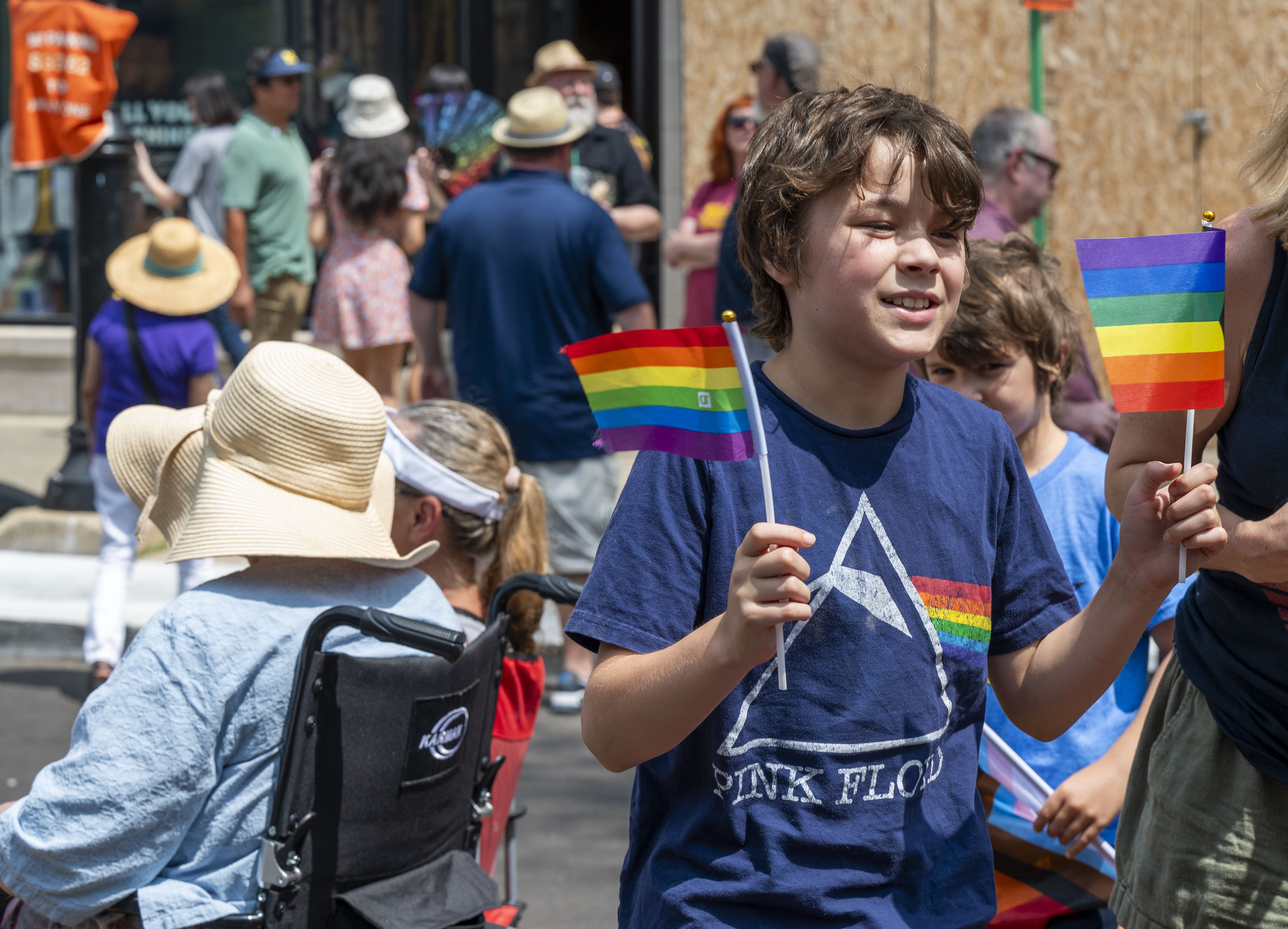 Ann Arbor Pride on Main Street