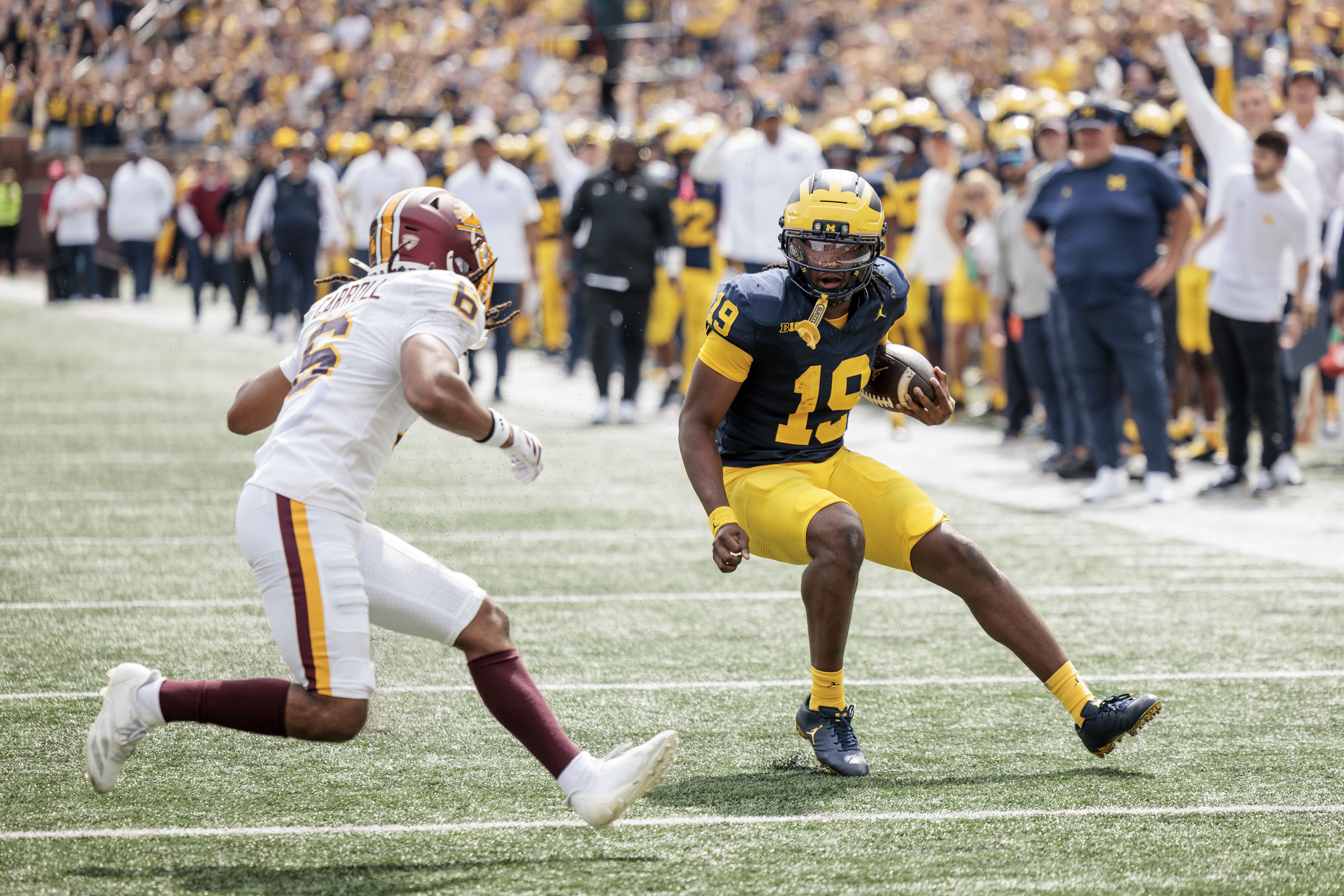 Michigan football hosts Central Michigan University - mlive.com