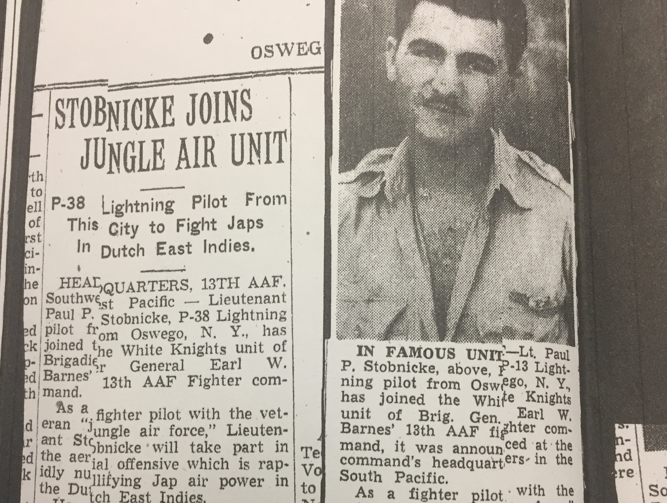Oswego Pall Times Obits