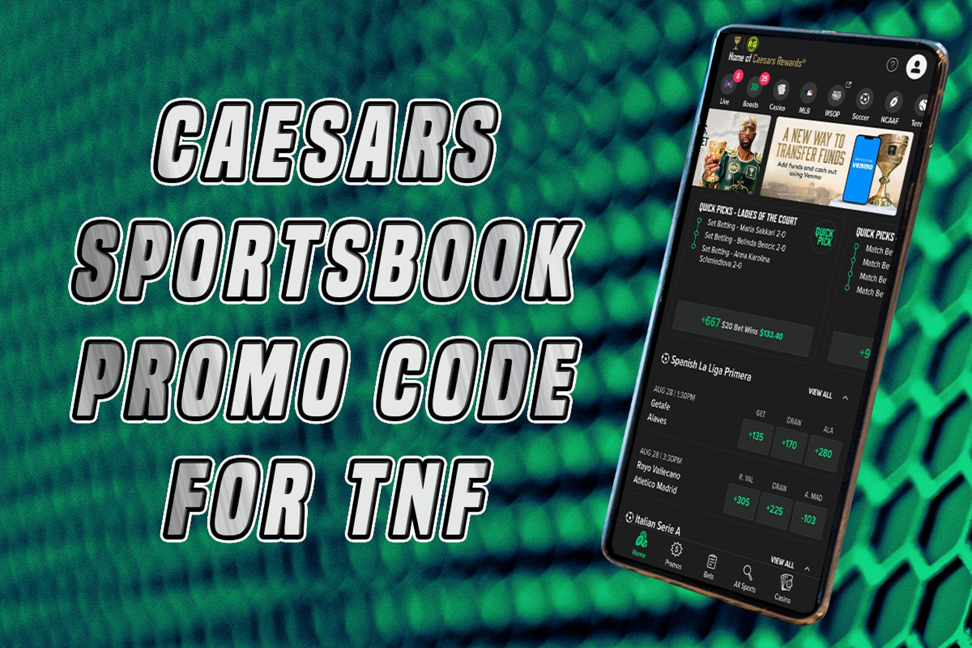 Caesars Sportsbook promo code CLEVGET: Claim $250 bonus bets