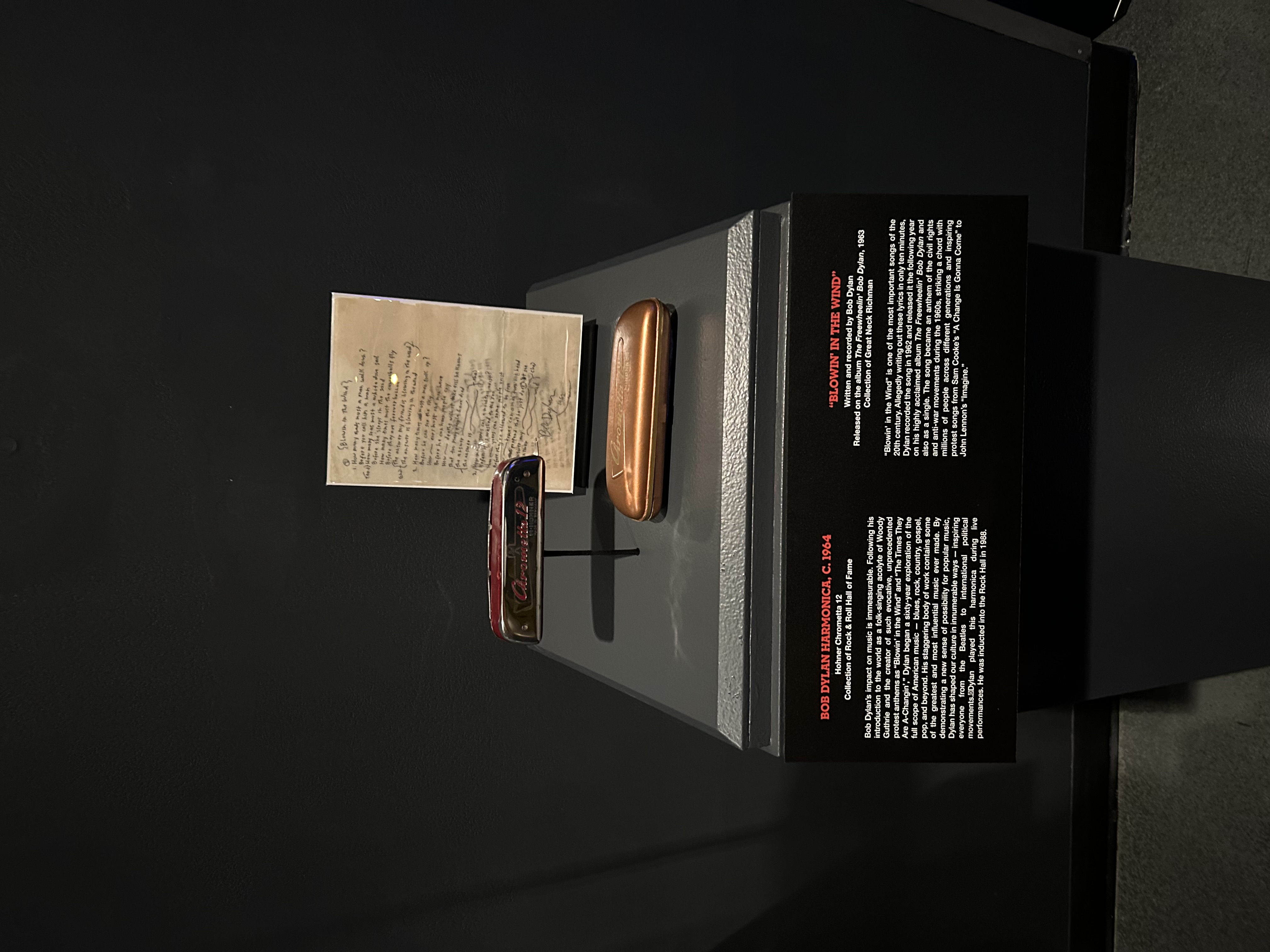 Rock Hall adds Bob Dylan artifacts to 'Legends of Rock' exhibit