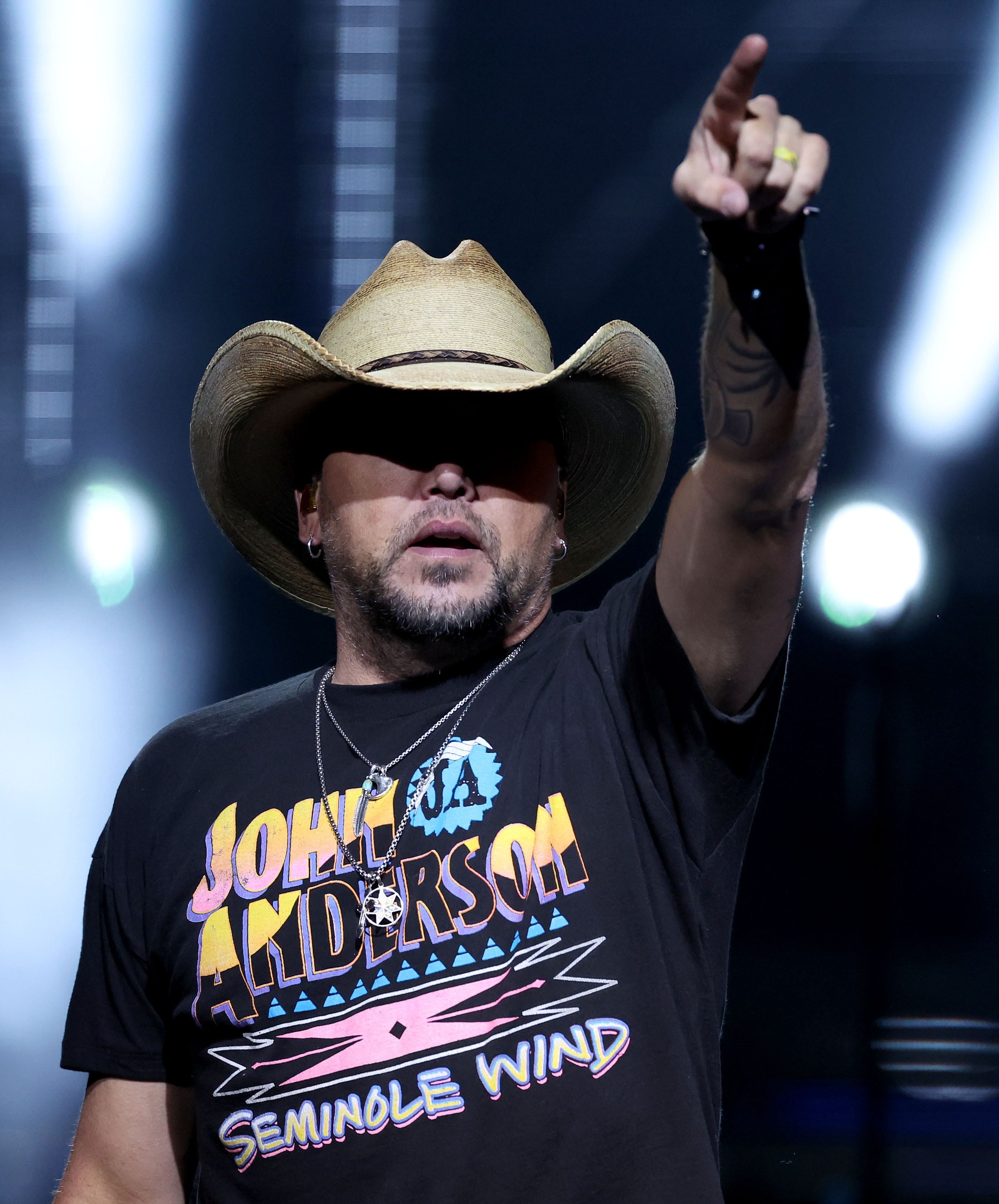 Jason Aldean performs at the St. Joe’s Amp in Syracuse as part of his ...