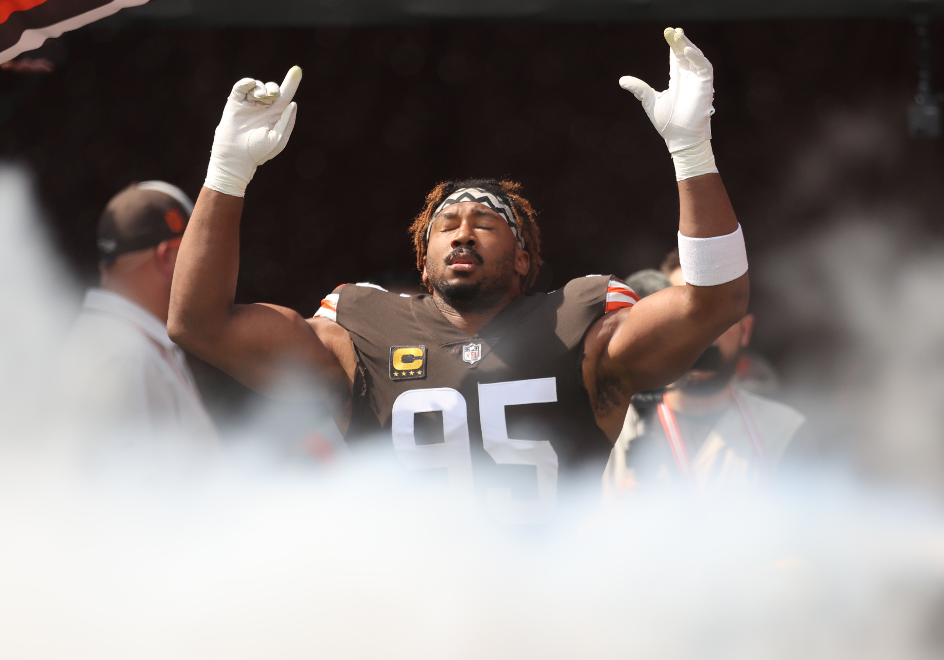 Myles Garrett's status for Sunday TBD + Lance Reisland breaks down