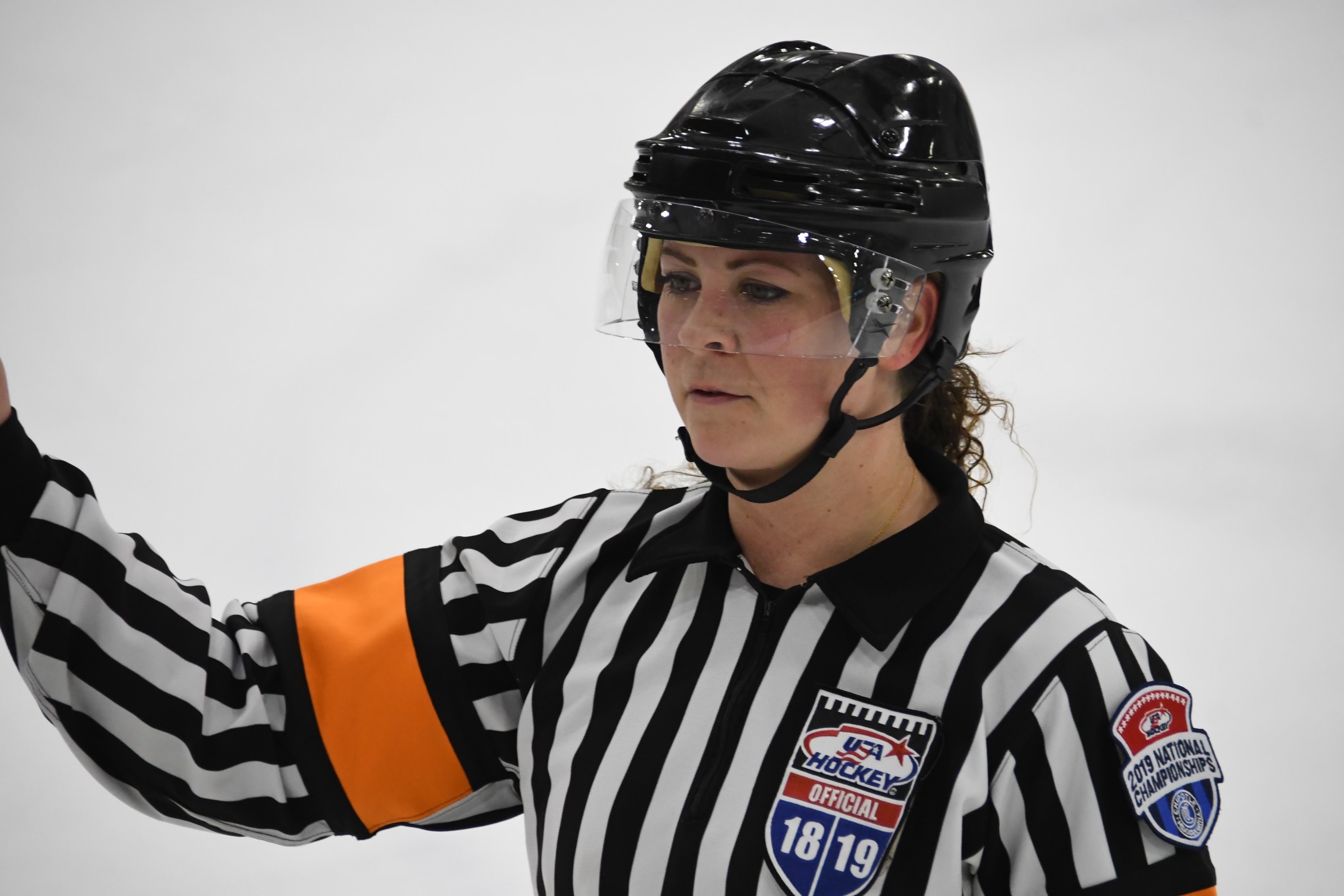 Woman ref already breaking barriers becomes first to call N.J. boys hockey final nj