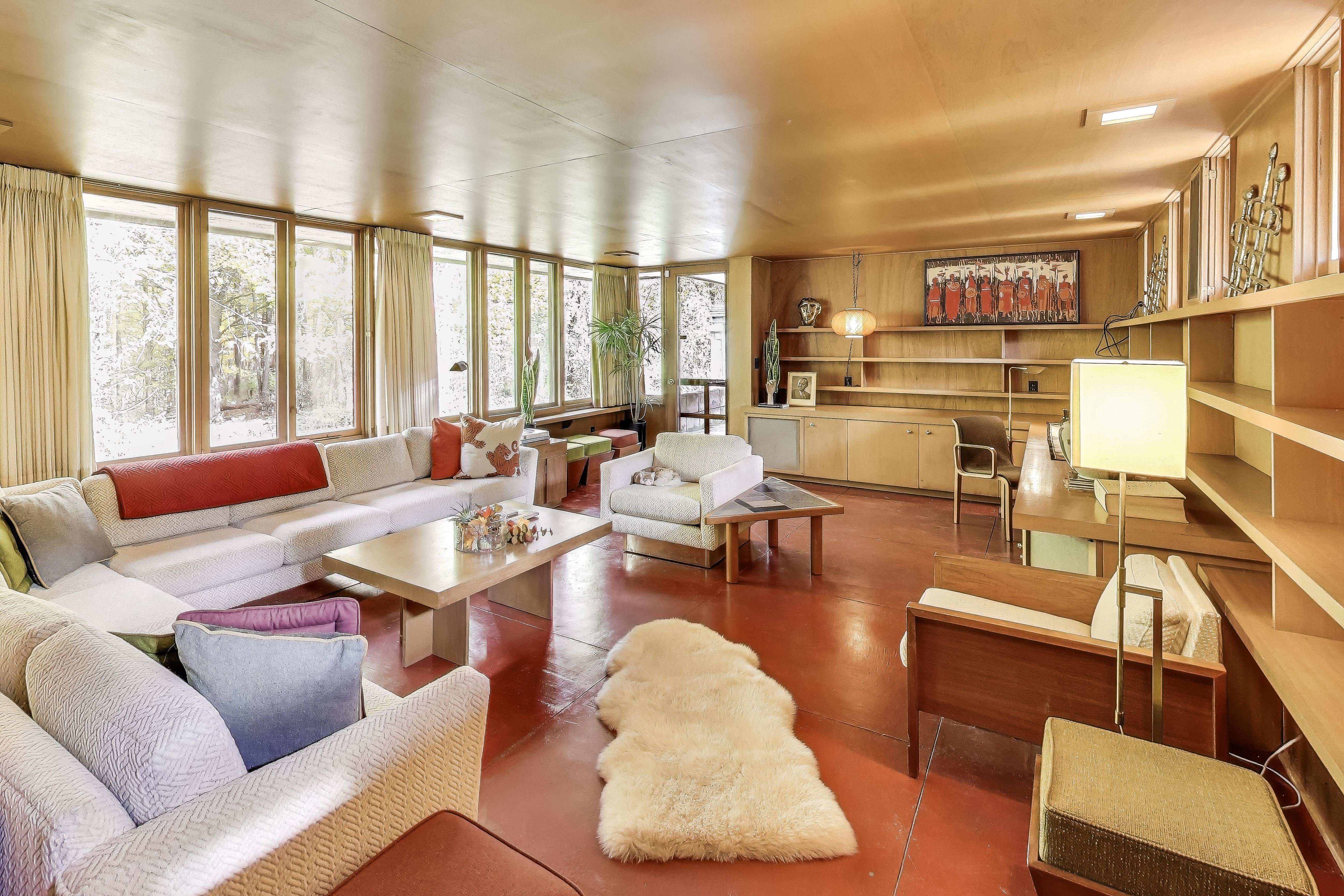 Remote 1951 Frank Lloyd Wright home back on market near Kalamazoo
