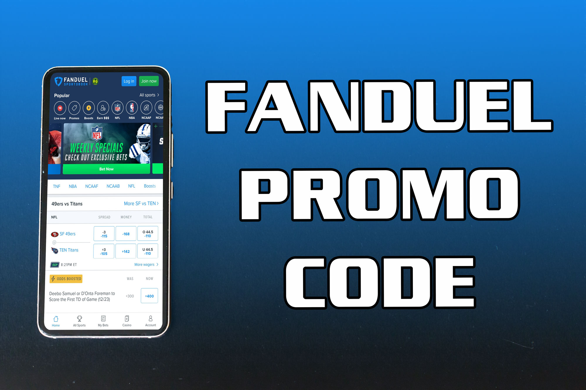 FanDuel Sportsbook Promo: Get 25-1 Odds on any NFL Team to Win