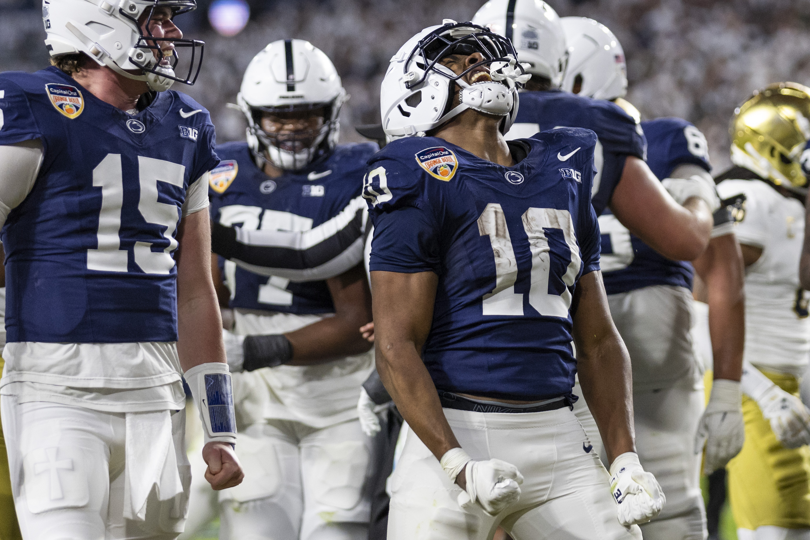 Kaytron Allen, Nick Singleton chasing Penn State's all-time rushing record:  Lions' offseason storylines - pennlive.com