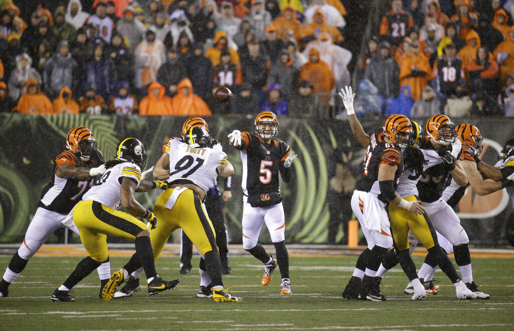 Bengals bring AJ McCarron in for a workout at Paycor Stadium