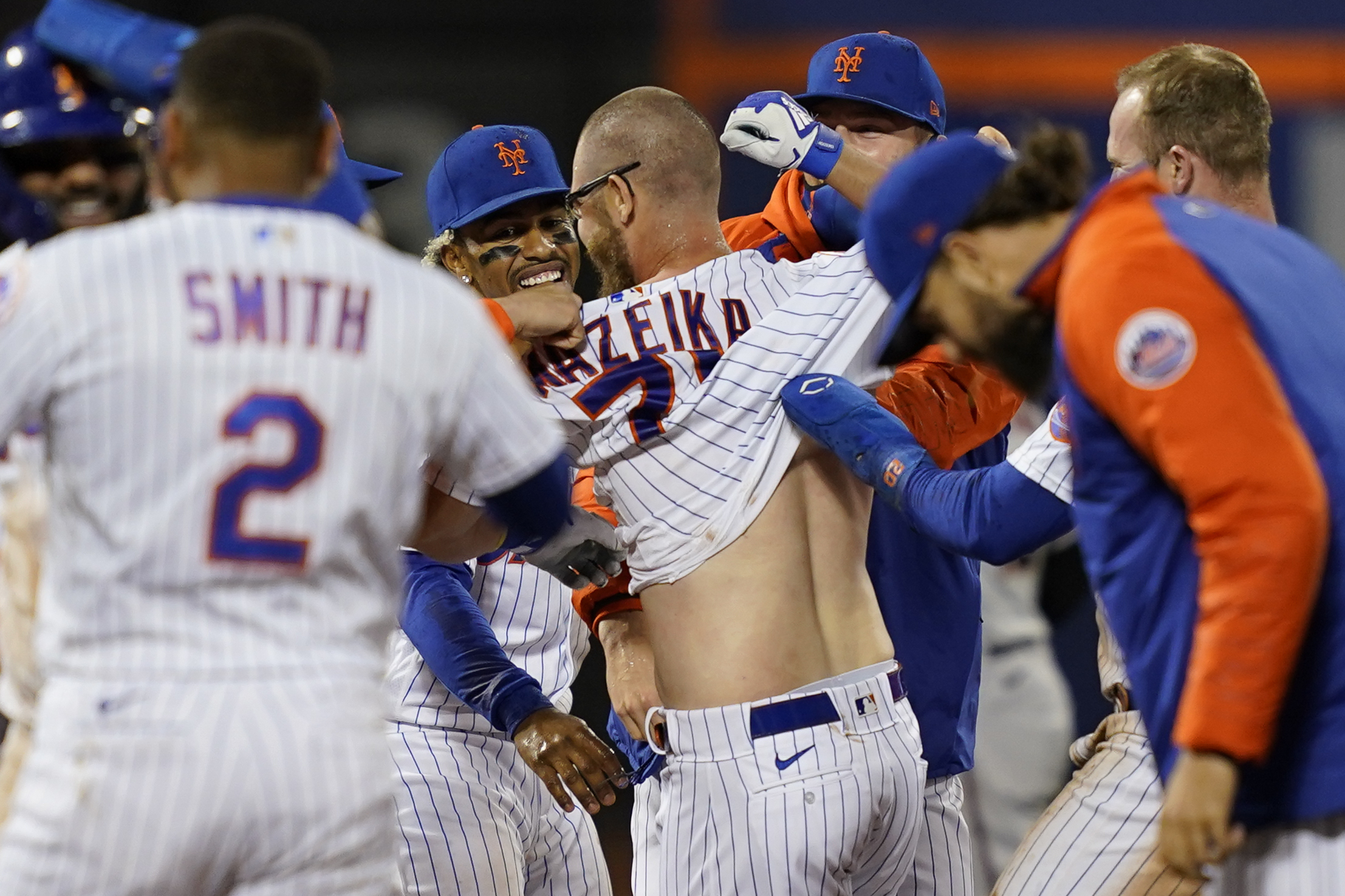 Patrick Mazeika with another walkoff in Queens. Mets take it. : r/baseball