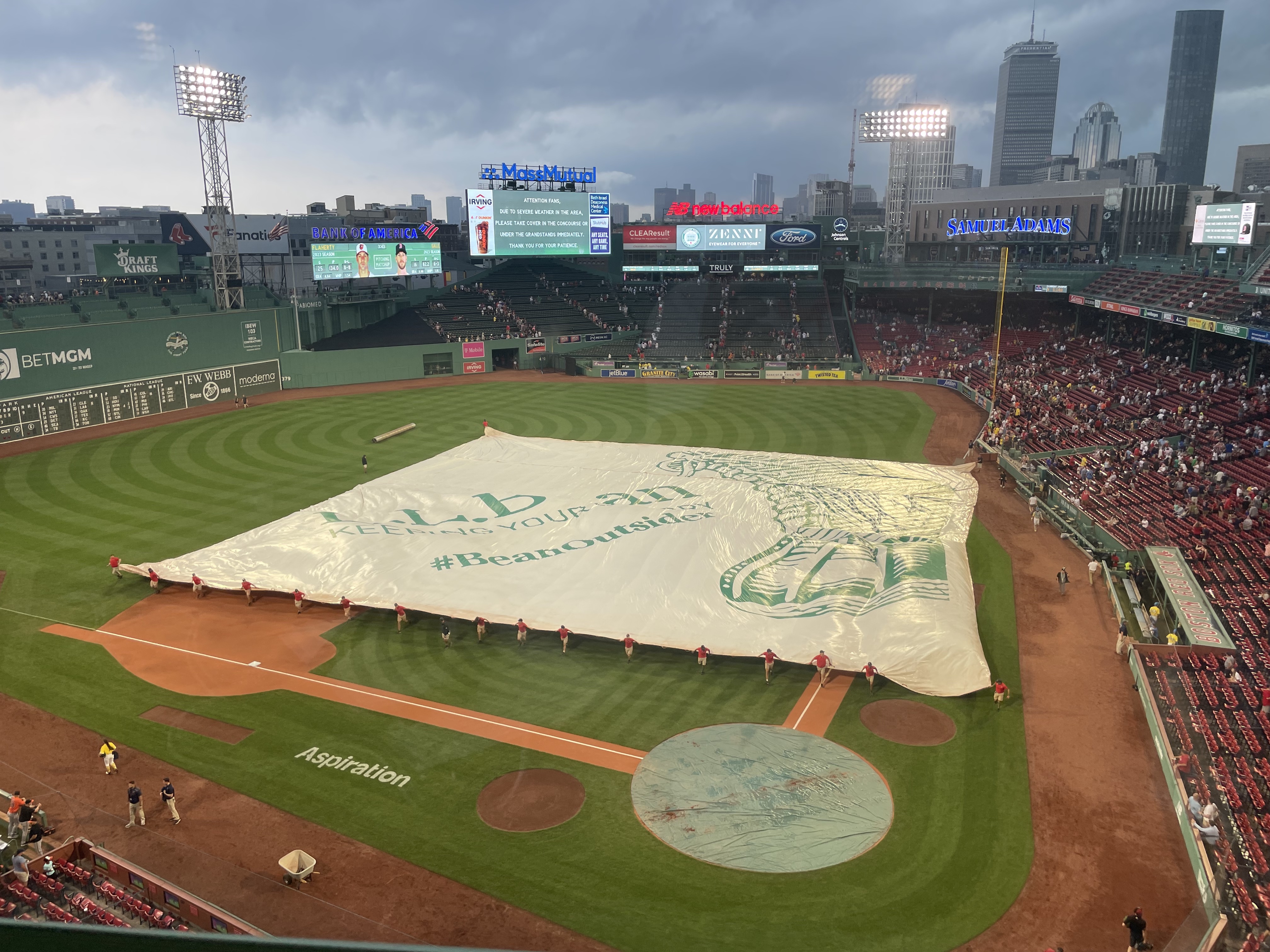 Red Sox rain delay: Boston's game Tuesday vs. Braves won't start