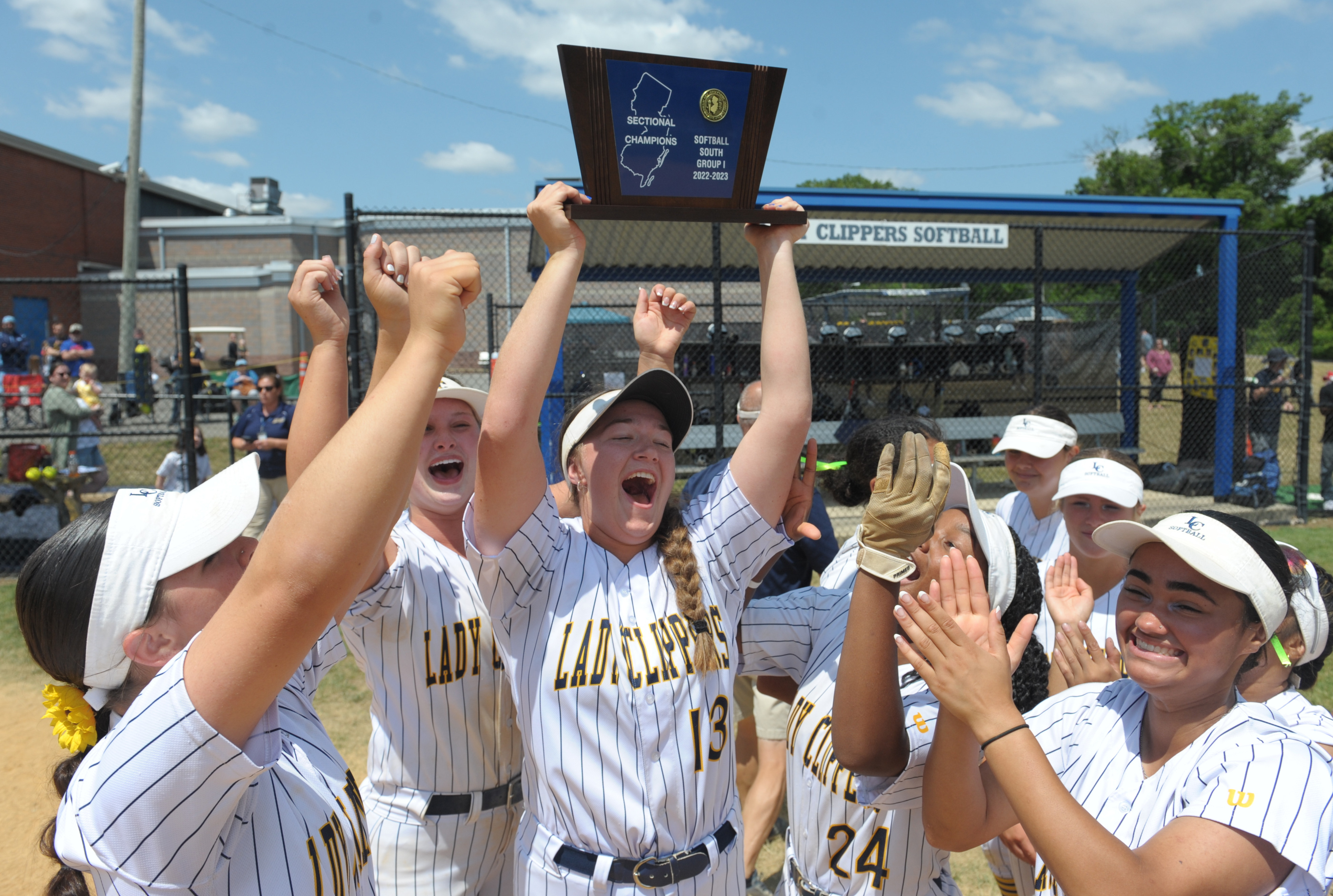 Softball Audubon vs Clayton, SJ Group 1 Final, June 4, 2023