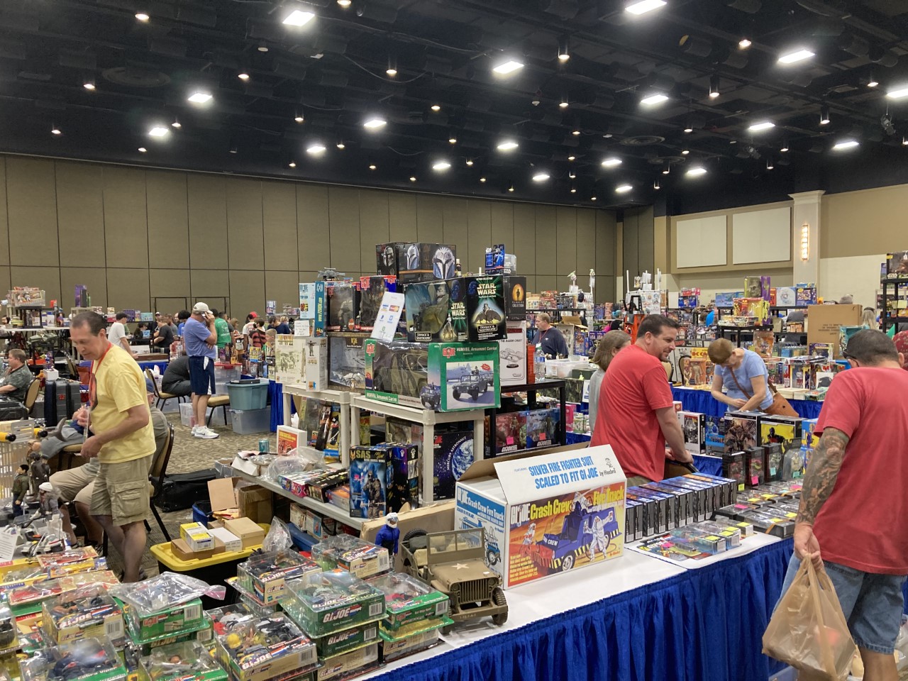 Veteran Bill Beck and the Hershey Toy Show