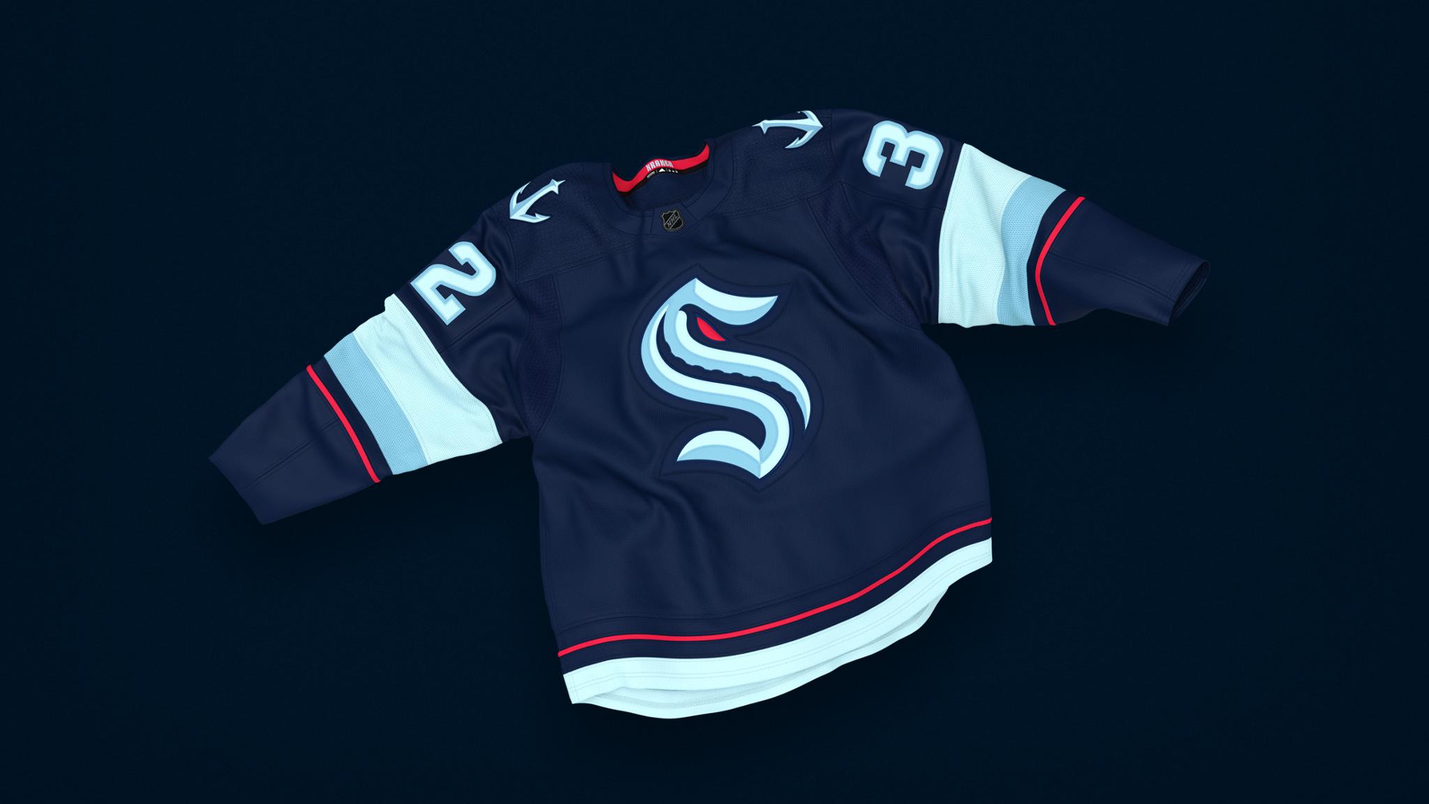 NHL Seattle Kraken Custom Name Number Home Jersey 2021 T-Shirt