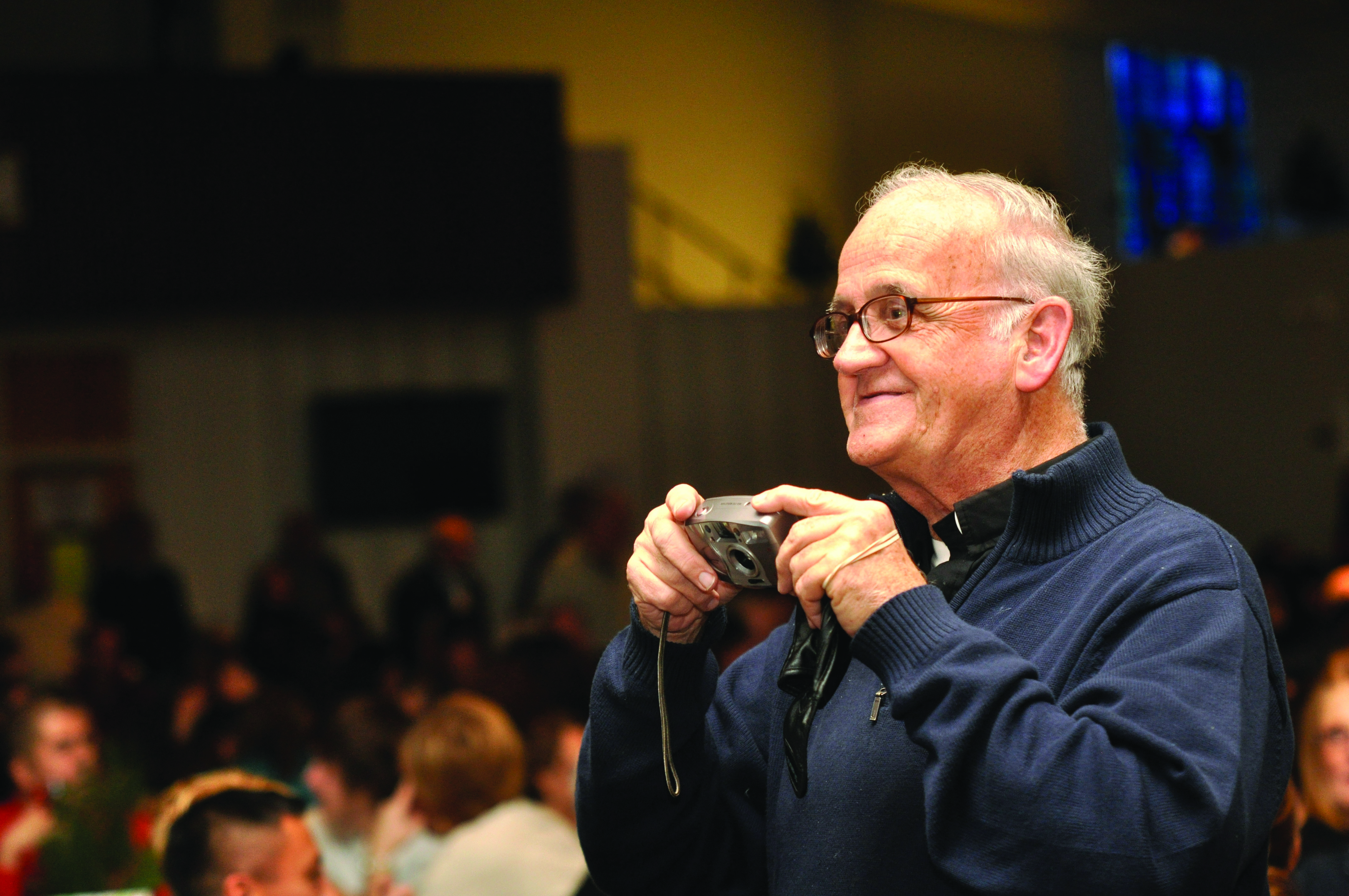 Father Anthony Azzarto, major figure at St. Peter's Prep