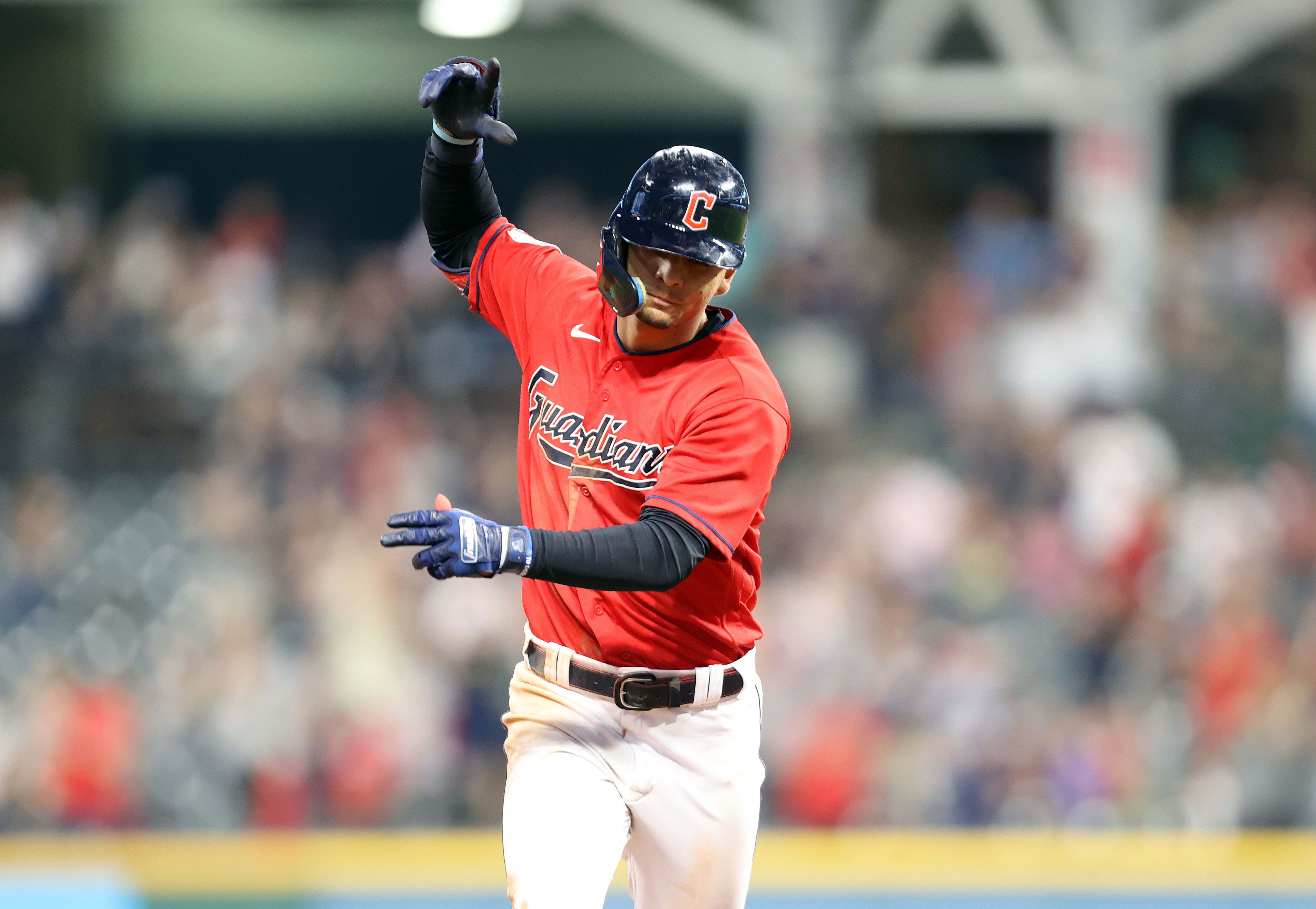 Andres Gimenez Guardians Auto Signed MLB Black Baseball Beckett Hologr —  SidsGraphs