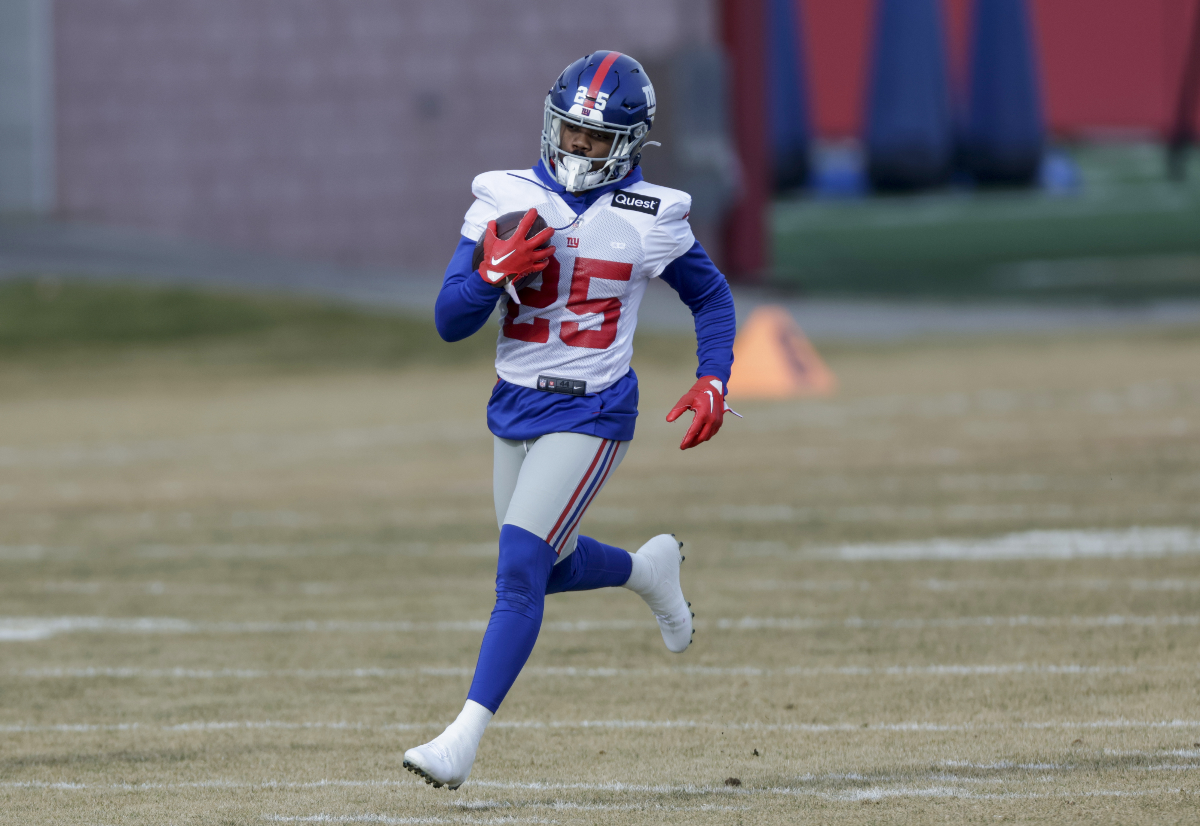 New York Giants practice before final regular-season finale vs