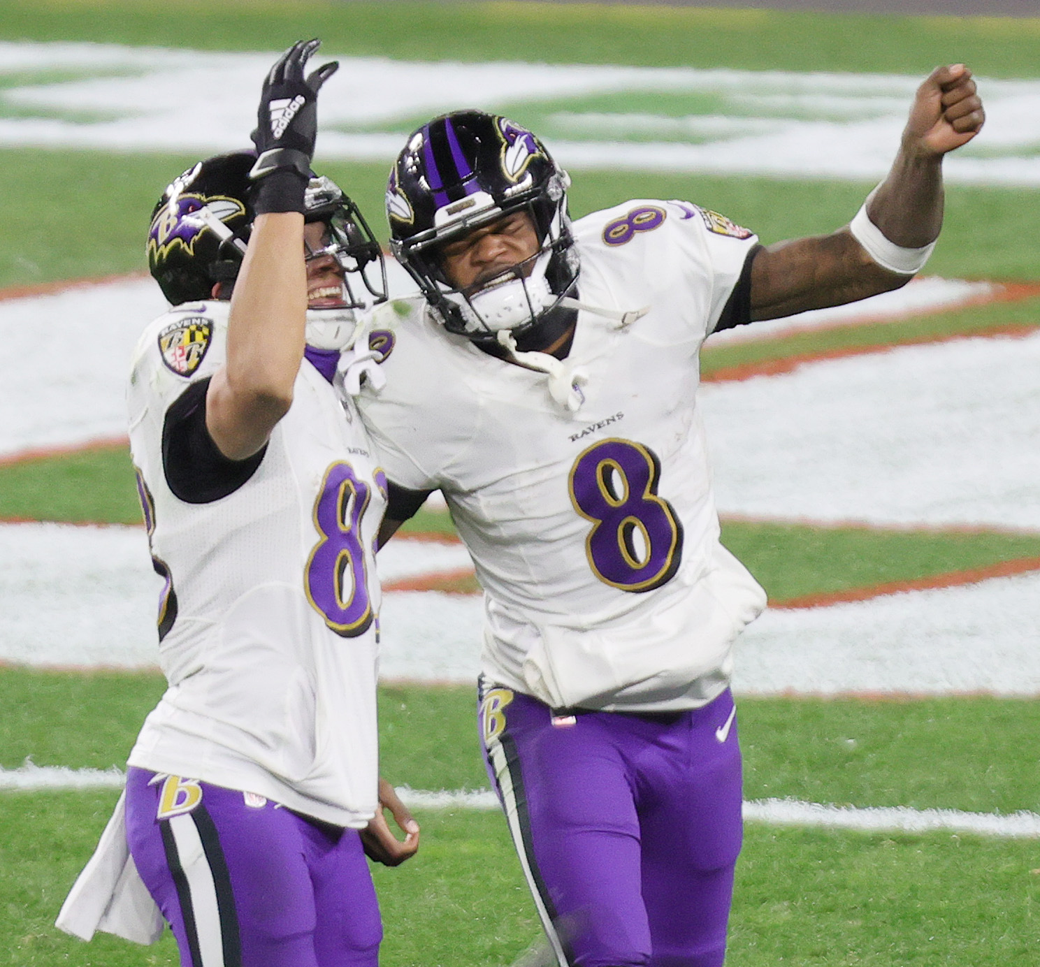 Baltimore Ravens at Cleveland Browns, Monday Night Football, Week 14,  FirstEnergy Stadium, Lamar Jackson