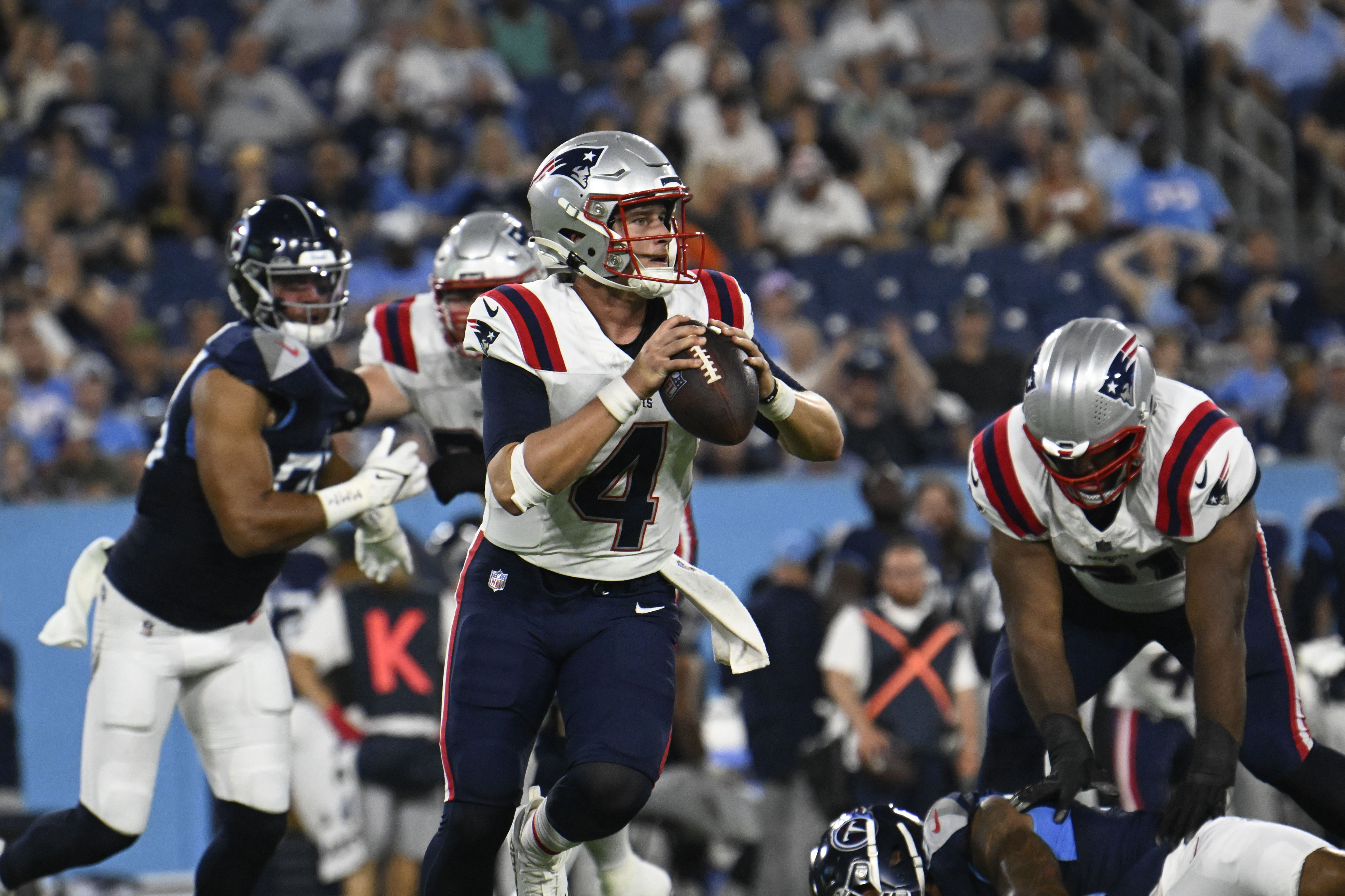 Zappe, Patriots offense struggles in 'real weather' preseason finale