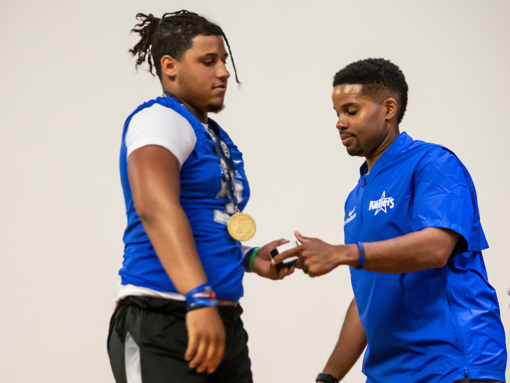 SteeltonHighspire football state championship ring ceremony