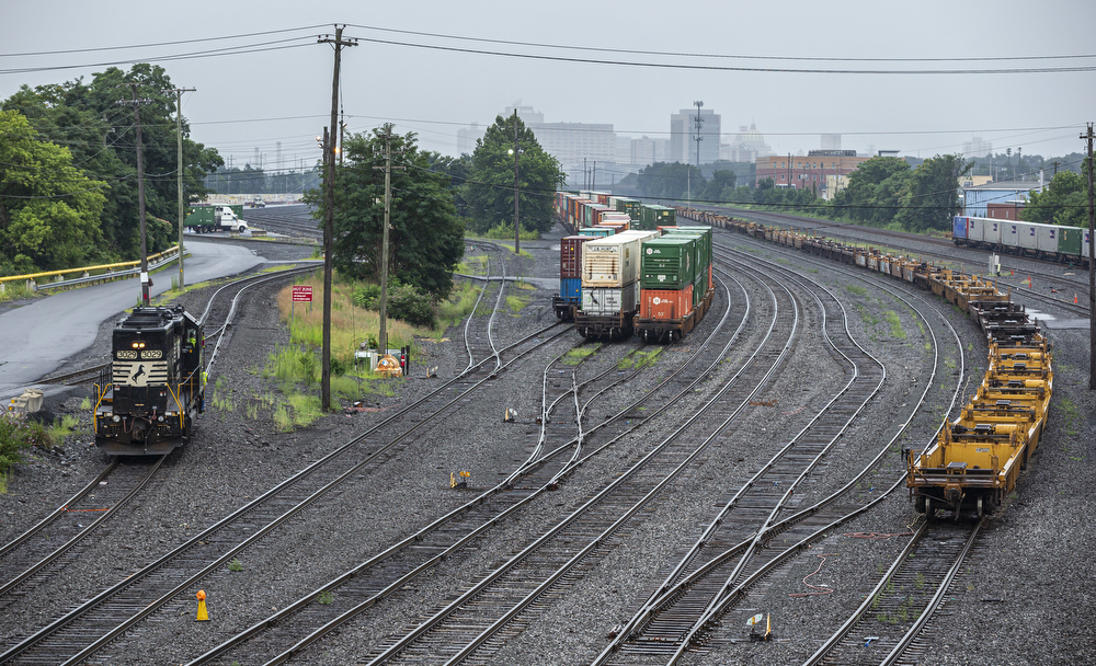 Norfolk Southern Harrisburg train yard