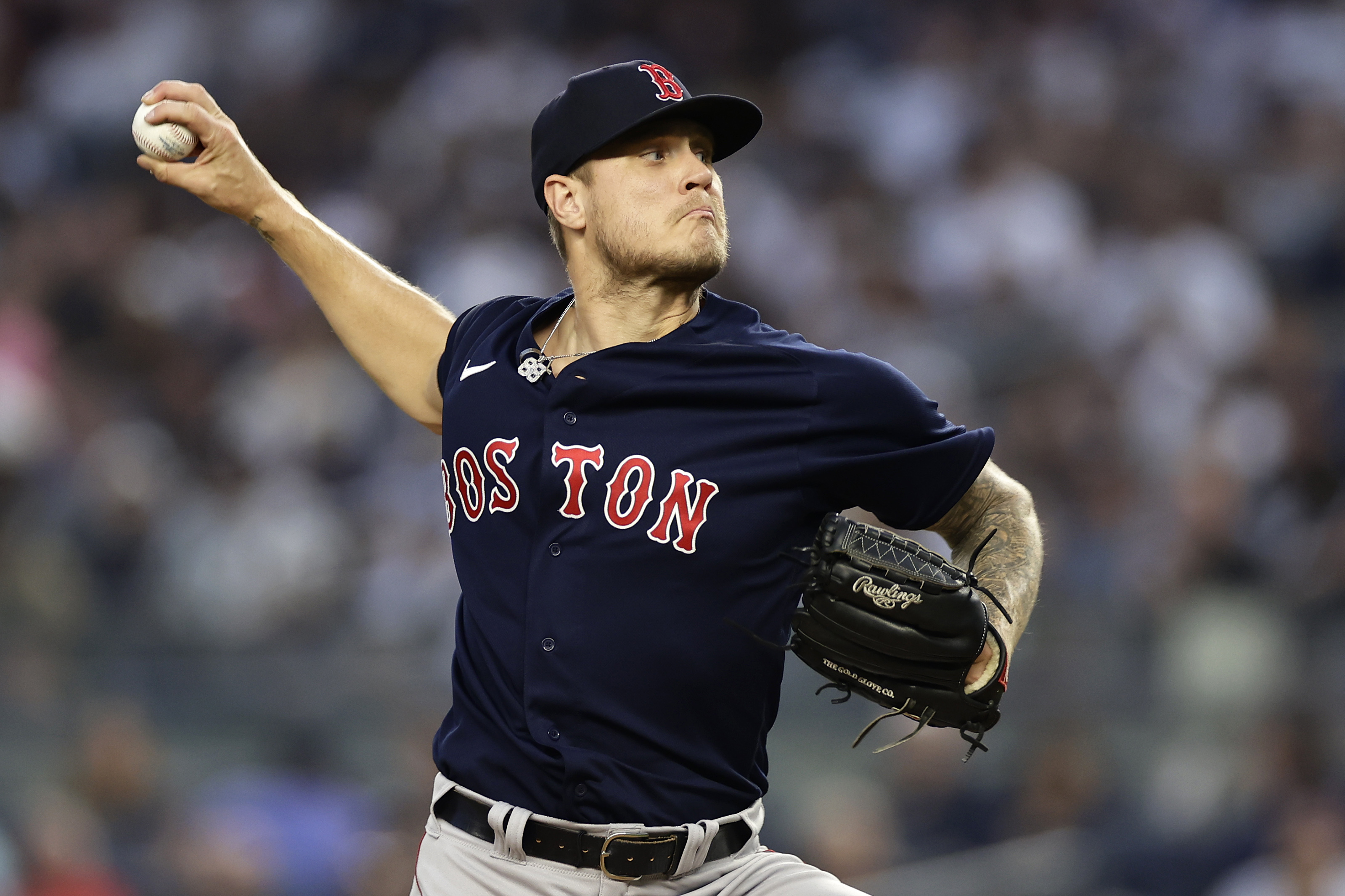 Red Sox pitcher Tanner Houck makes final rehab start with WooSox