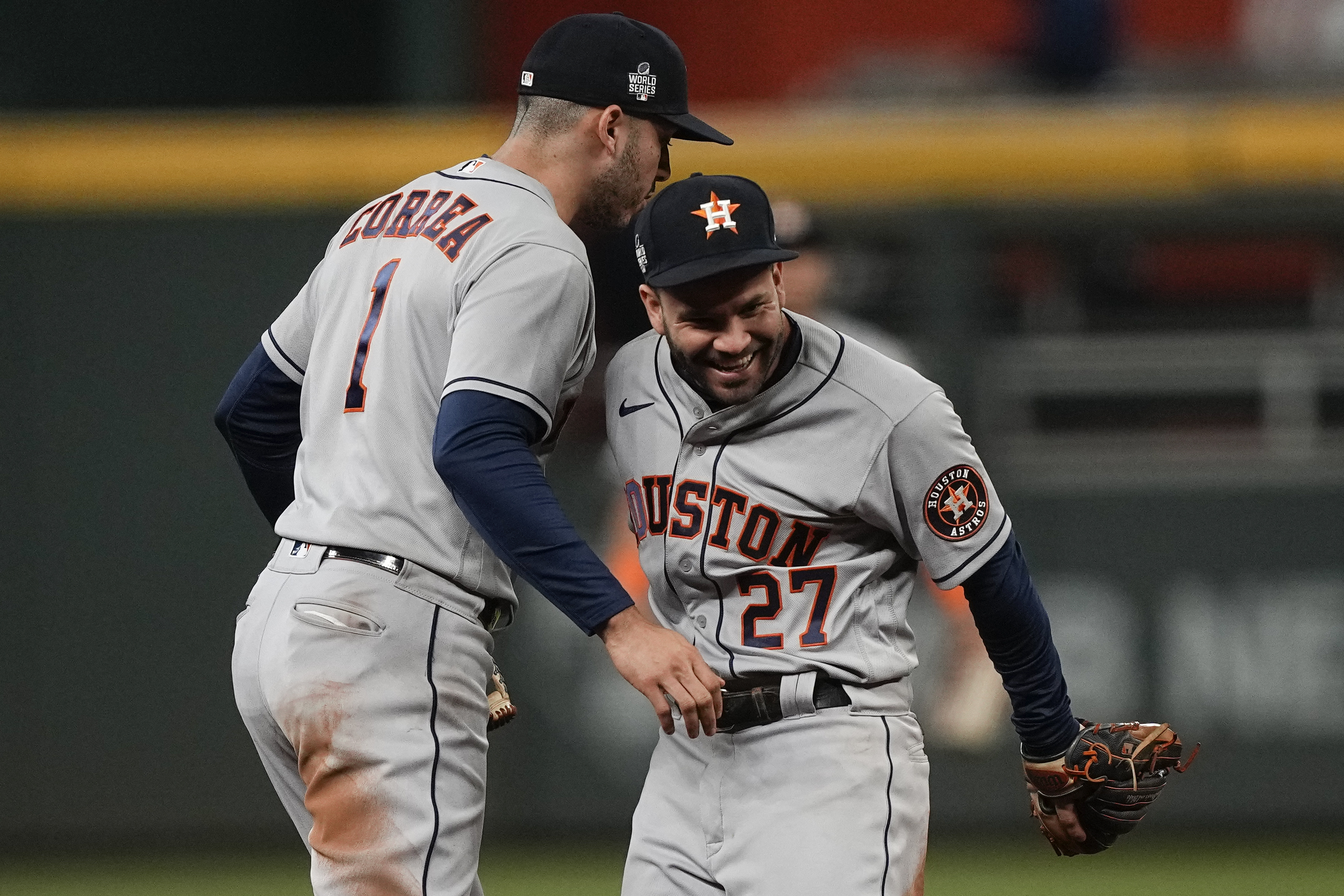 Correa, Astros rally past Braves 9-5, cut WS deficit to 3-2 - The