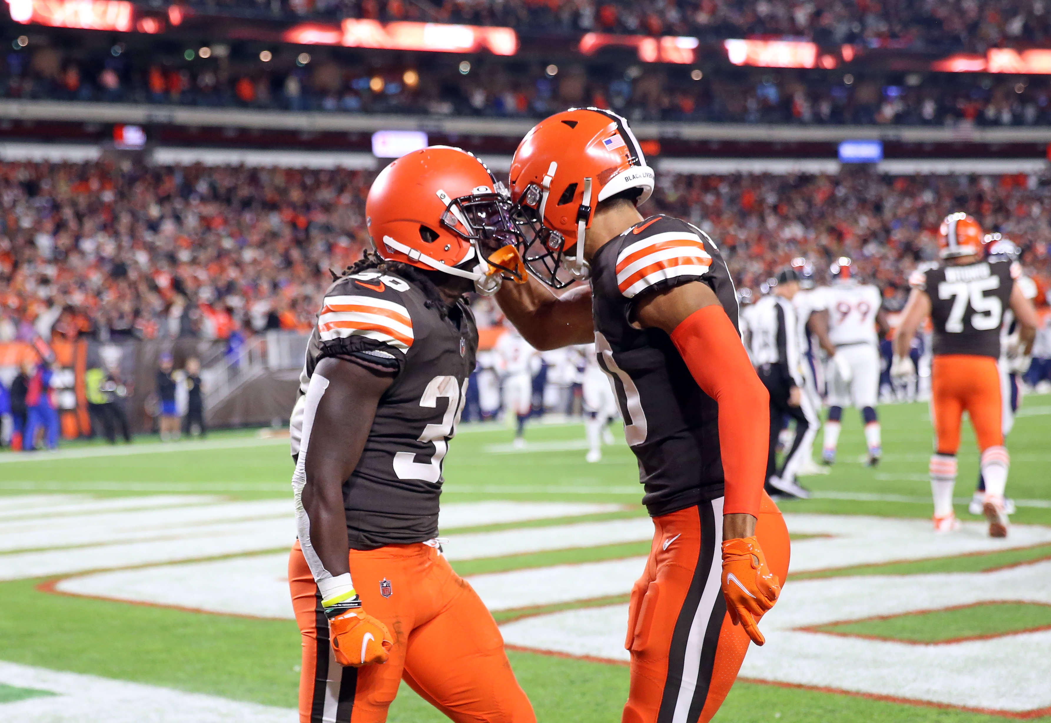 D'Ernest Johnson: Three years ago, he was working on a fishing boat. Now, Cleveland  Browns running back is a match-winning NFL player