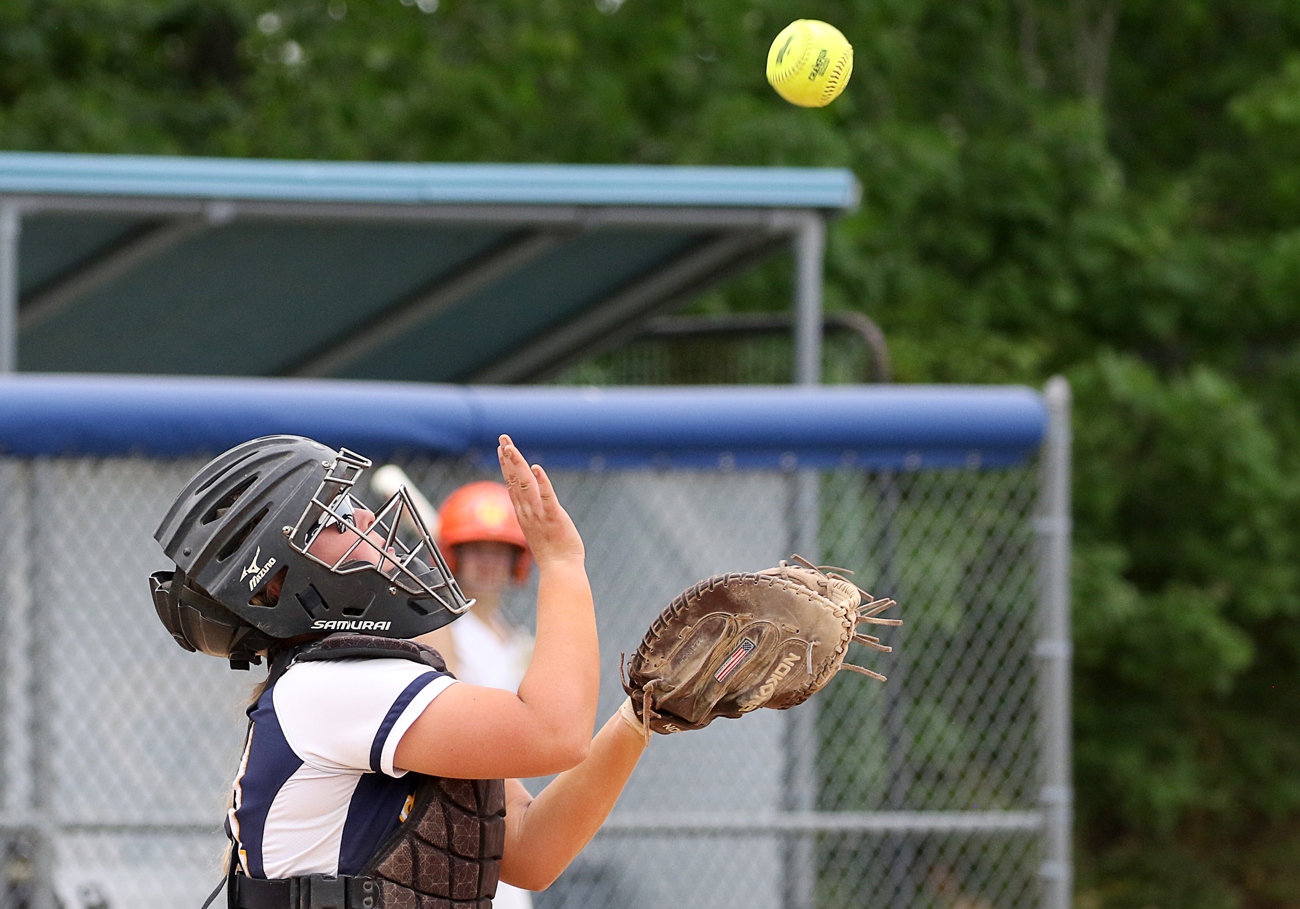Moorestown vs. Clayton softball, Fred Powell tournament final, May 22
