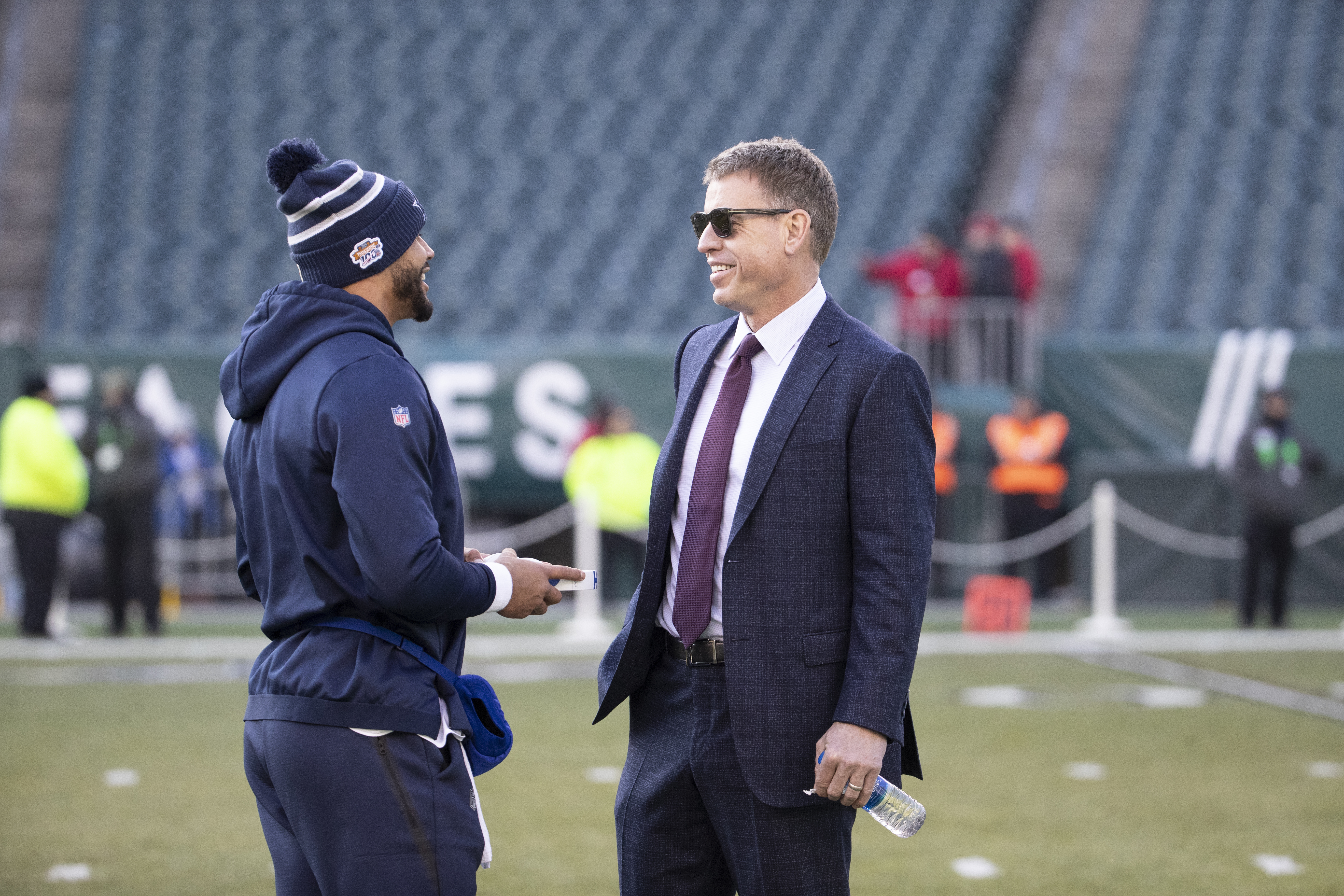 Troy Aikman pulling for Dak Prescott and the Dallas Cowboys