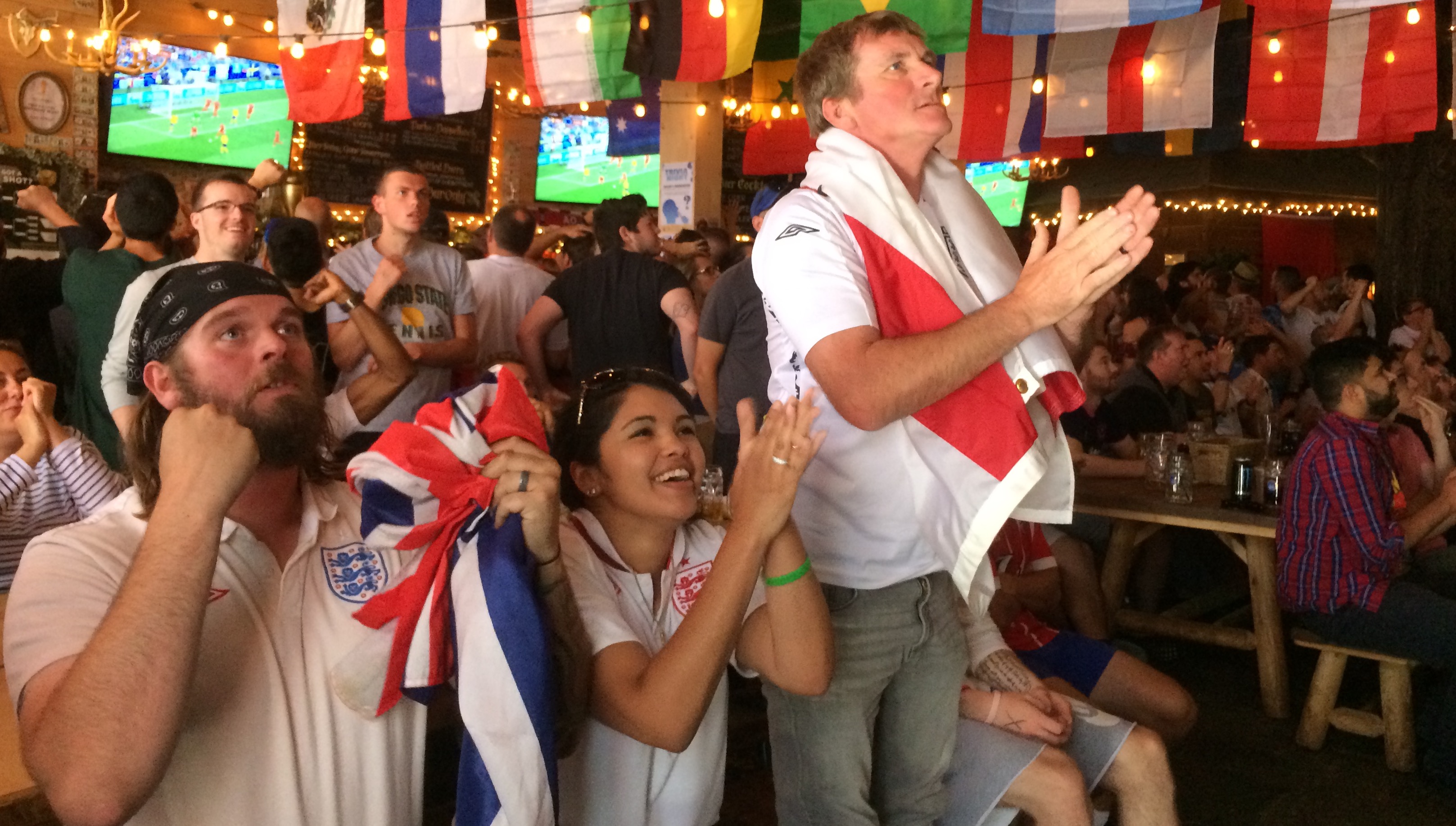 Morocco fans gather in Paterson, New Jersey for World Cup watch