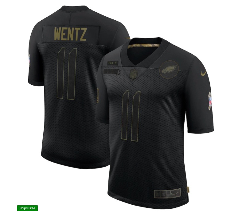 Salute to Service: How to buy Eagles gear that staff, Carson Wentz and  other players wear on sidelines to honor military 