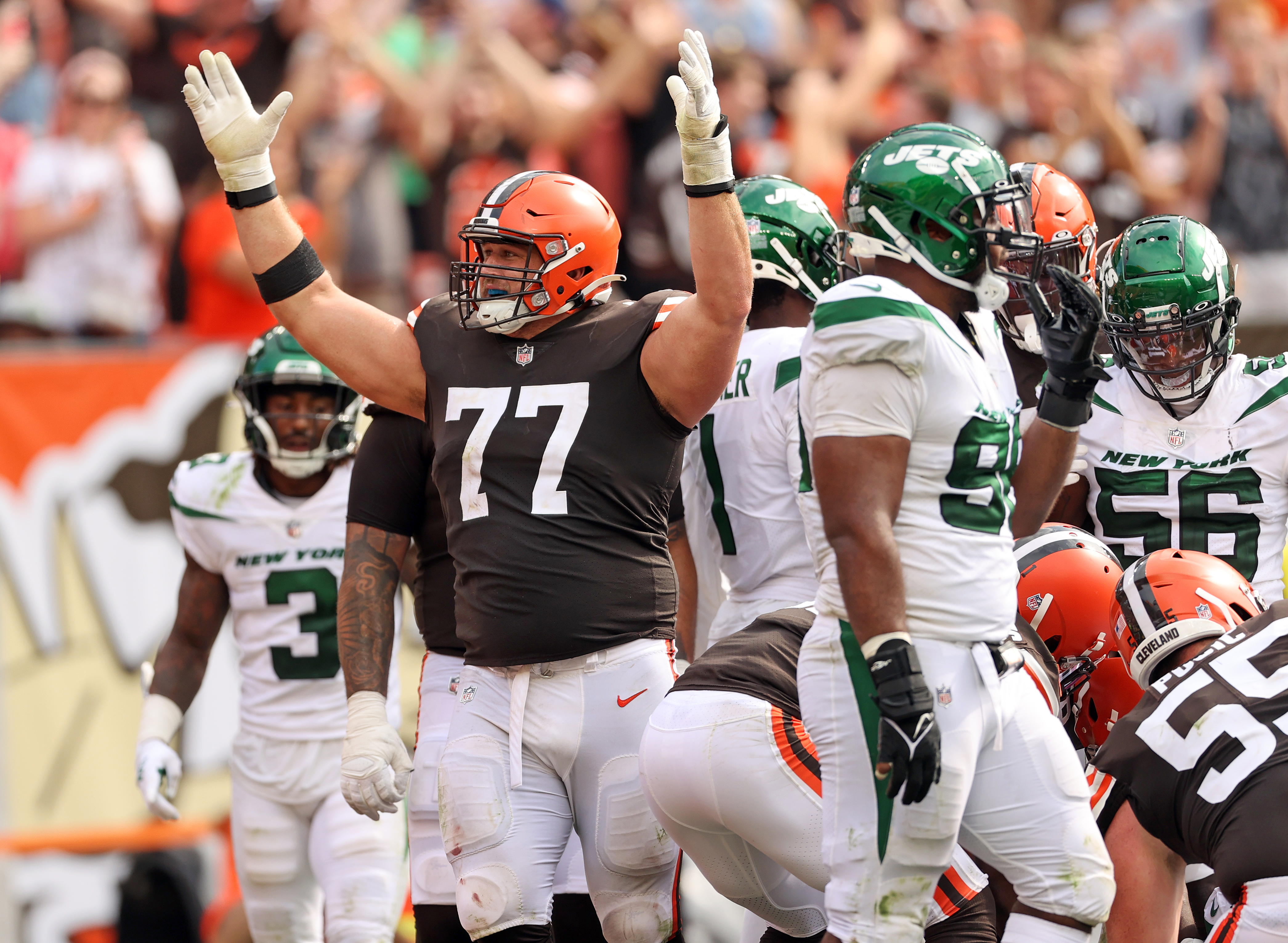 Browns guard Wyatt Teller loves the process and it's getting results 