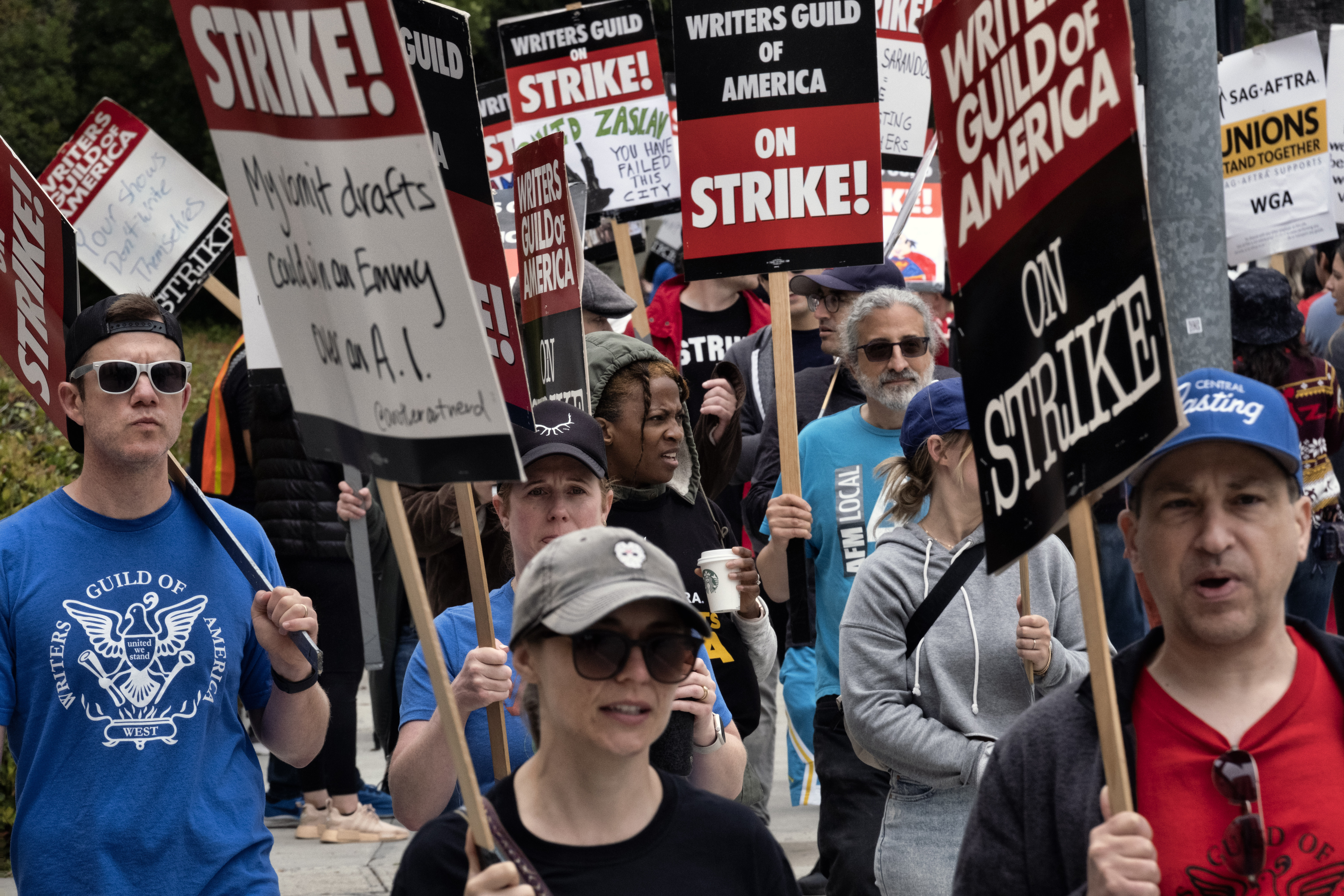 There's still no end in sight for the Hollywood strikes