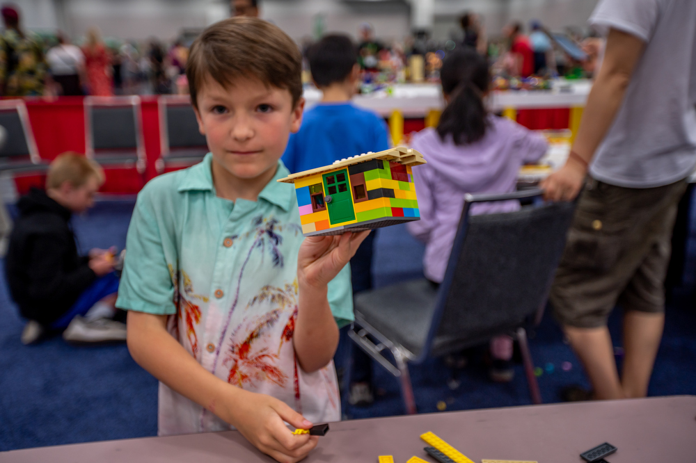 Bricks Cascade LEGO Fan Expo at the Oregon Convention Center May 1314