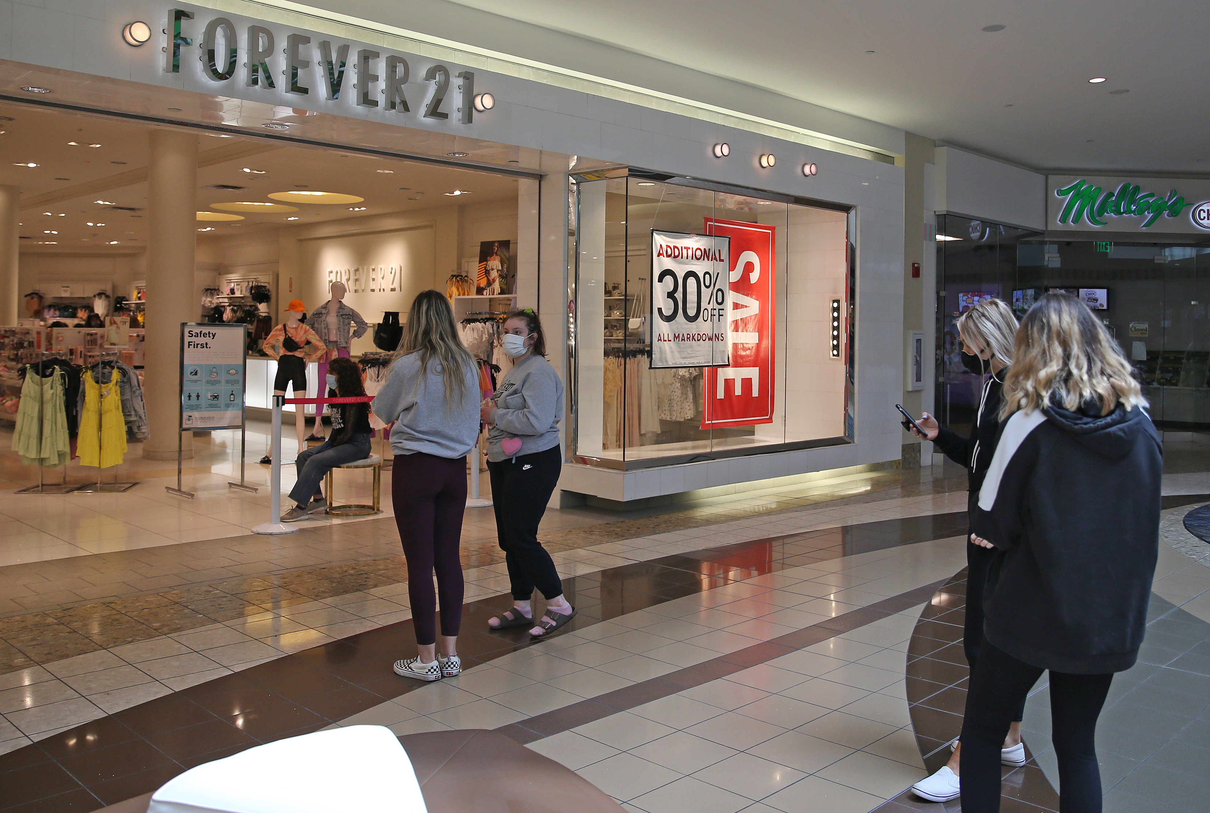 SouthPark Mall retail shops open for business, May 12, 2020