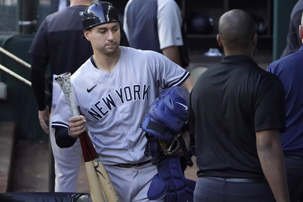 Aaron Boone Explains Decision to Start Jose Trevino Over Kyle Higashioka in  ALDS - BVM Sports