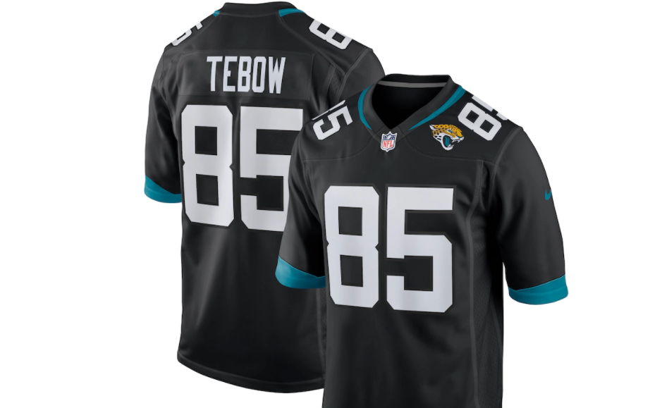 Tim Tebow jersey sales: Tebow Mania is back as Jaguars' tight end's uniform  is No. 1 seller in NFL 