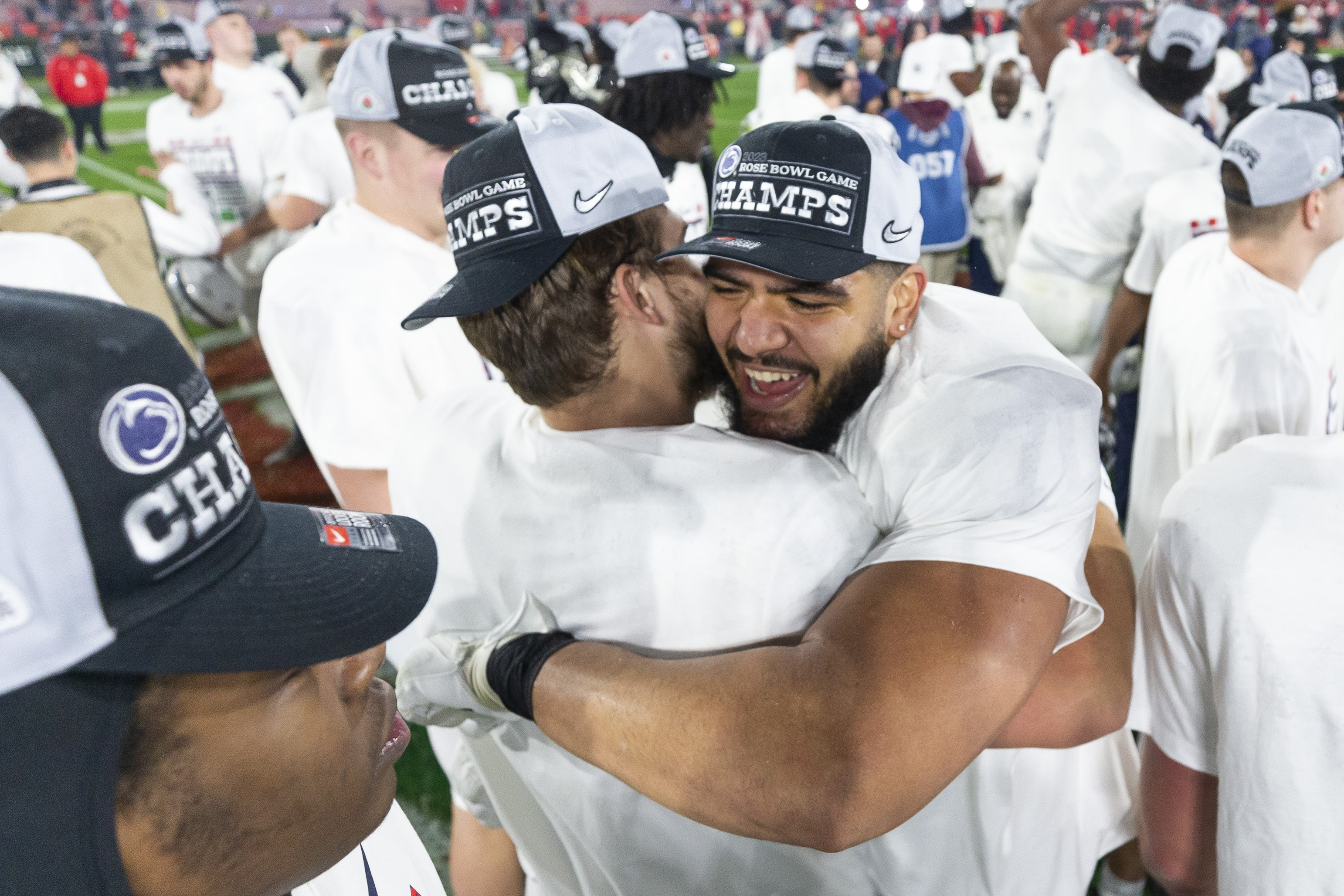 Bills met with Penn State OL Juice Scruggs at 2023 NFL combine