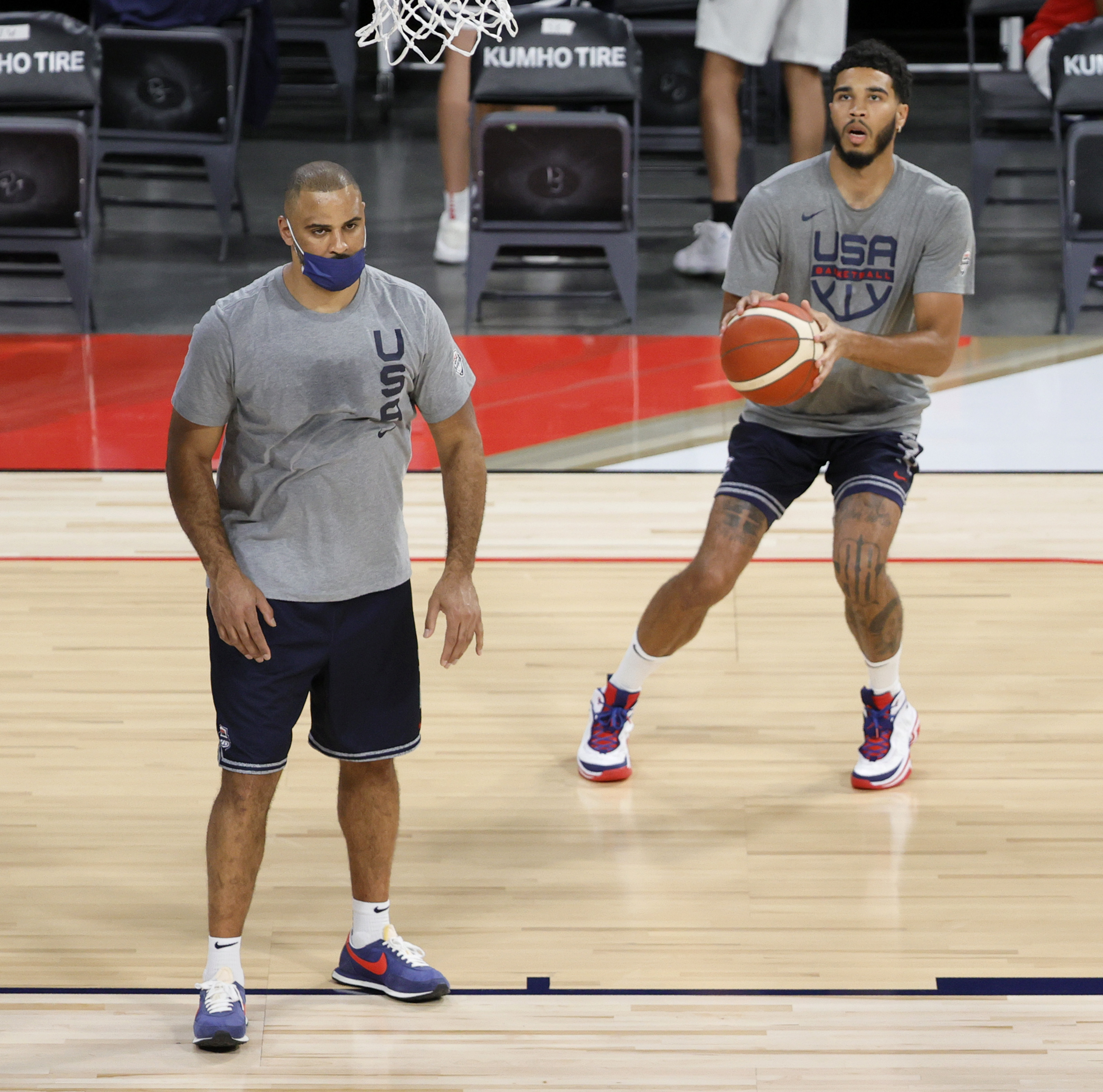 As Jayson Tatum takes on a starring role, Team USA is starting to show its  gold medal potential - The Boston Globe