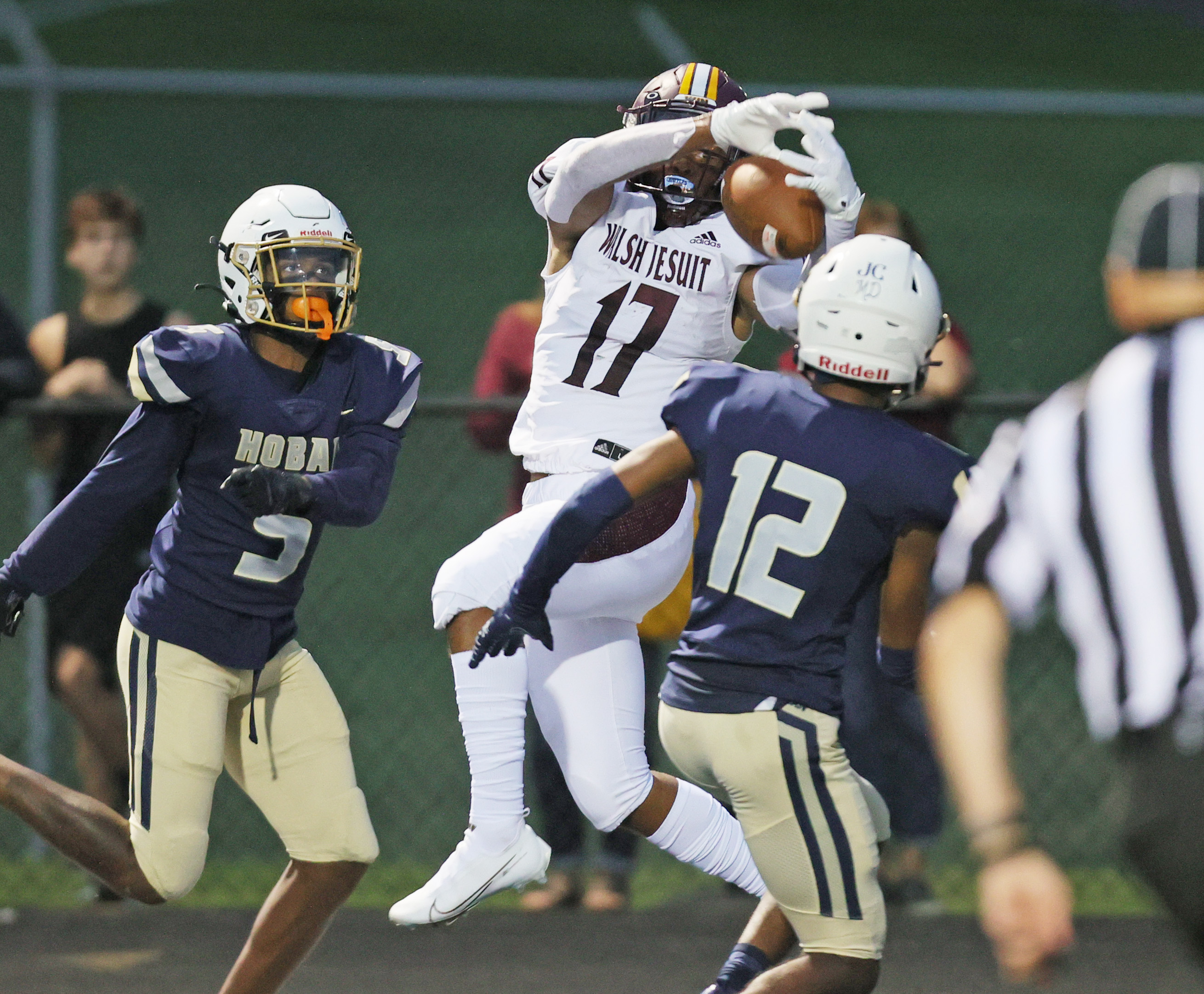 Archbishop Hoban vs. Walsh Jesuit in high school football, September 3 ...